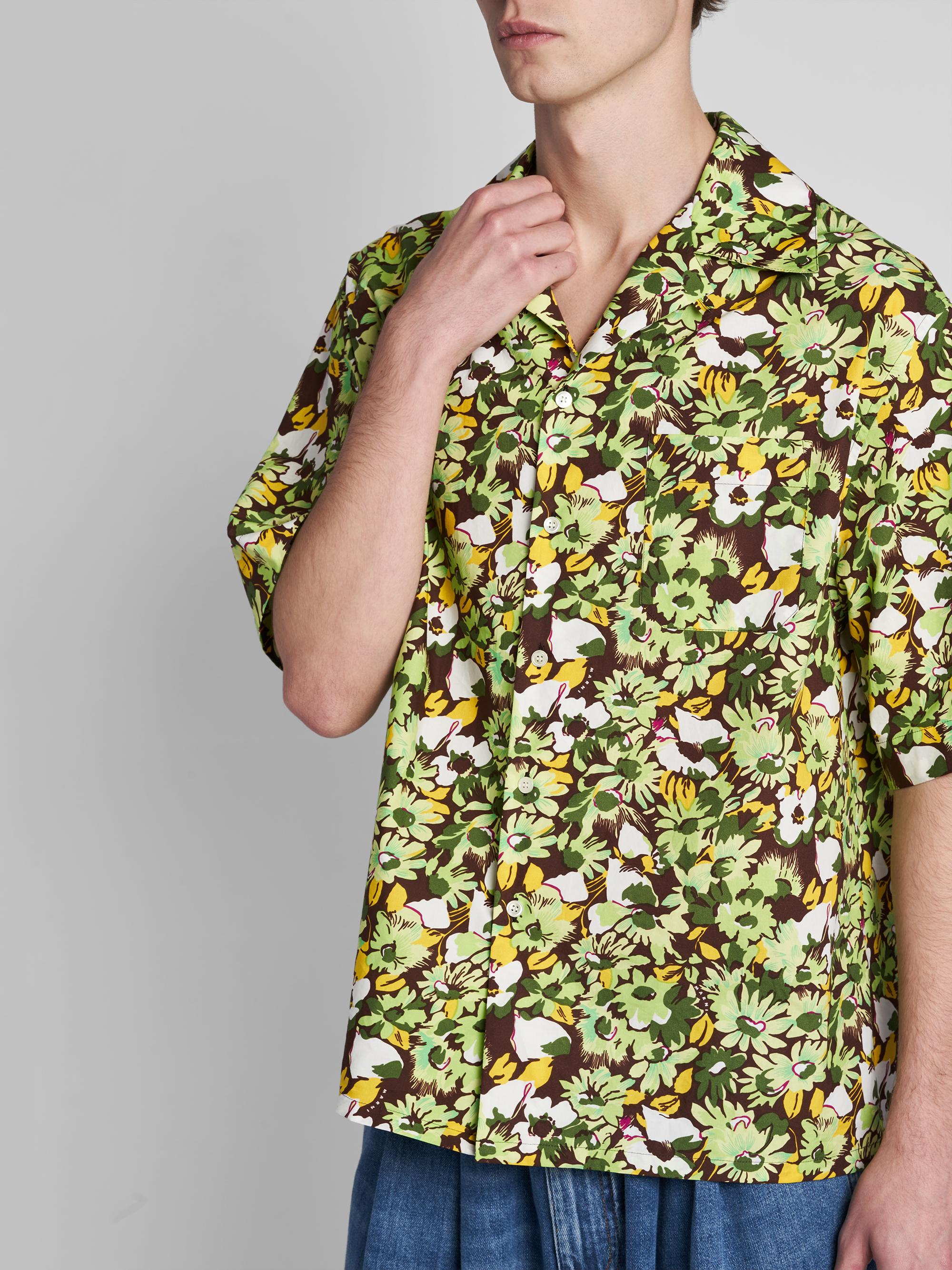 Marni Floral Cotton Poplin Camp Shirt | Saks Fifth Avenue
