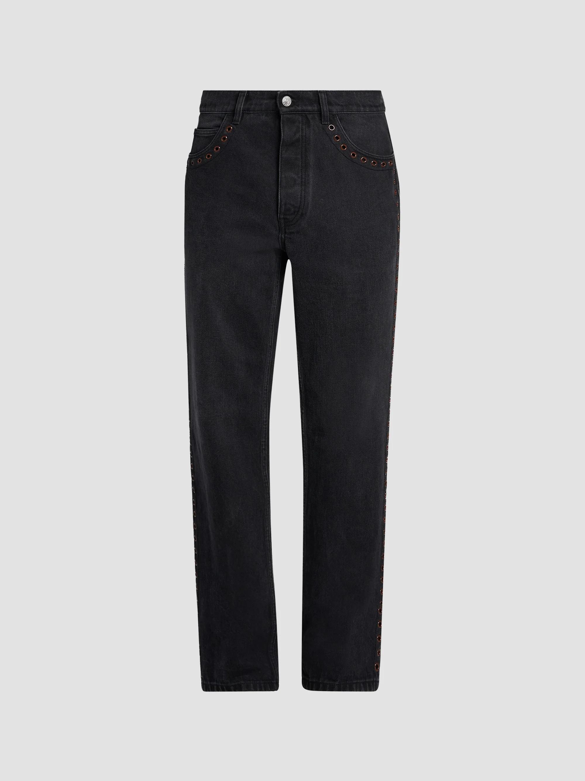Saint Laurent Relaxed Slim Jeans in Denim | Saks Fifth Avenue