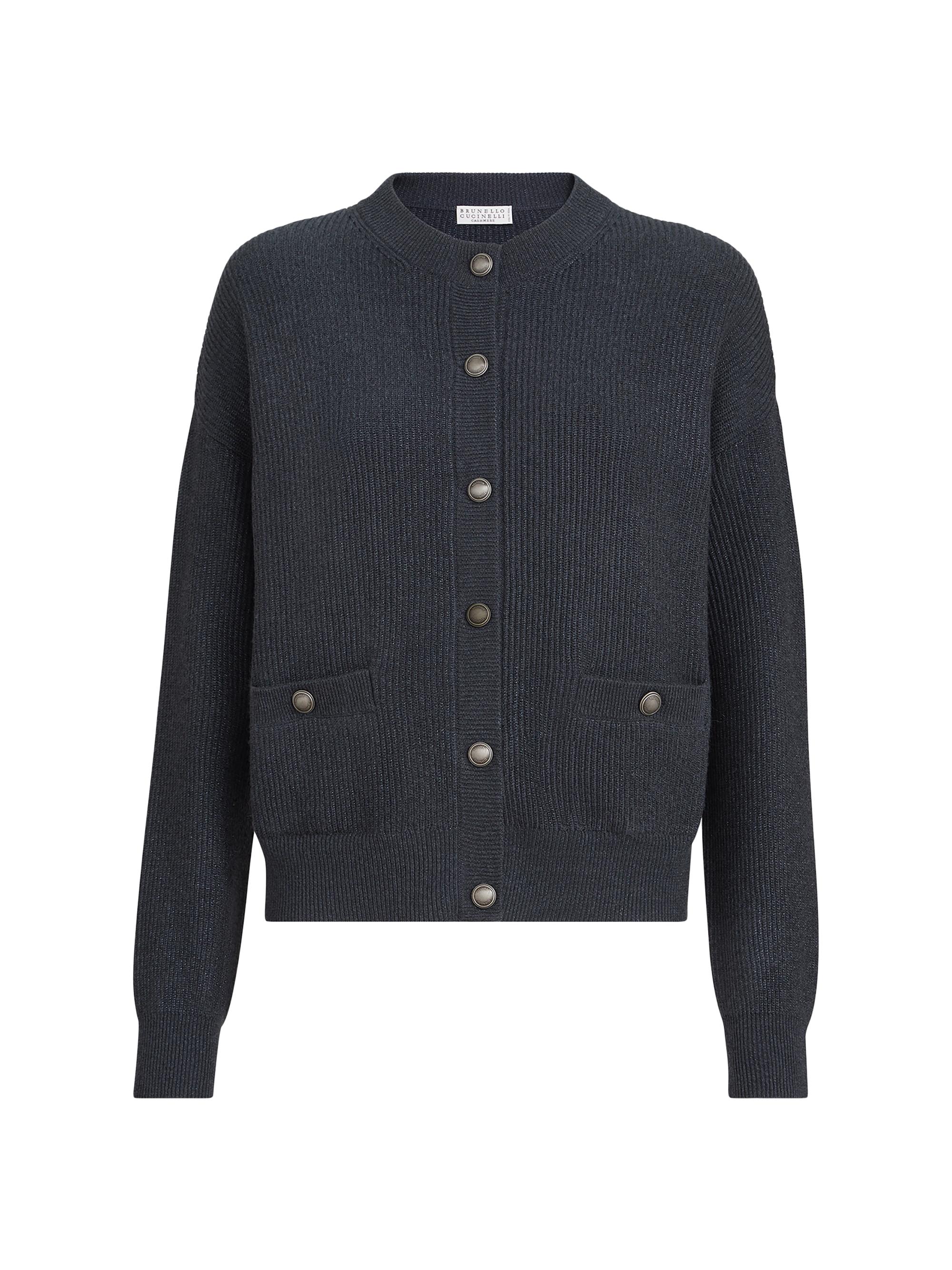 Givenchy Cardigan in Wool and Cashmere with Fur Collar | Saks