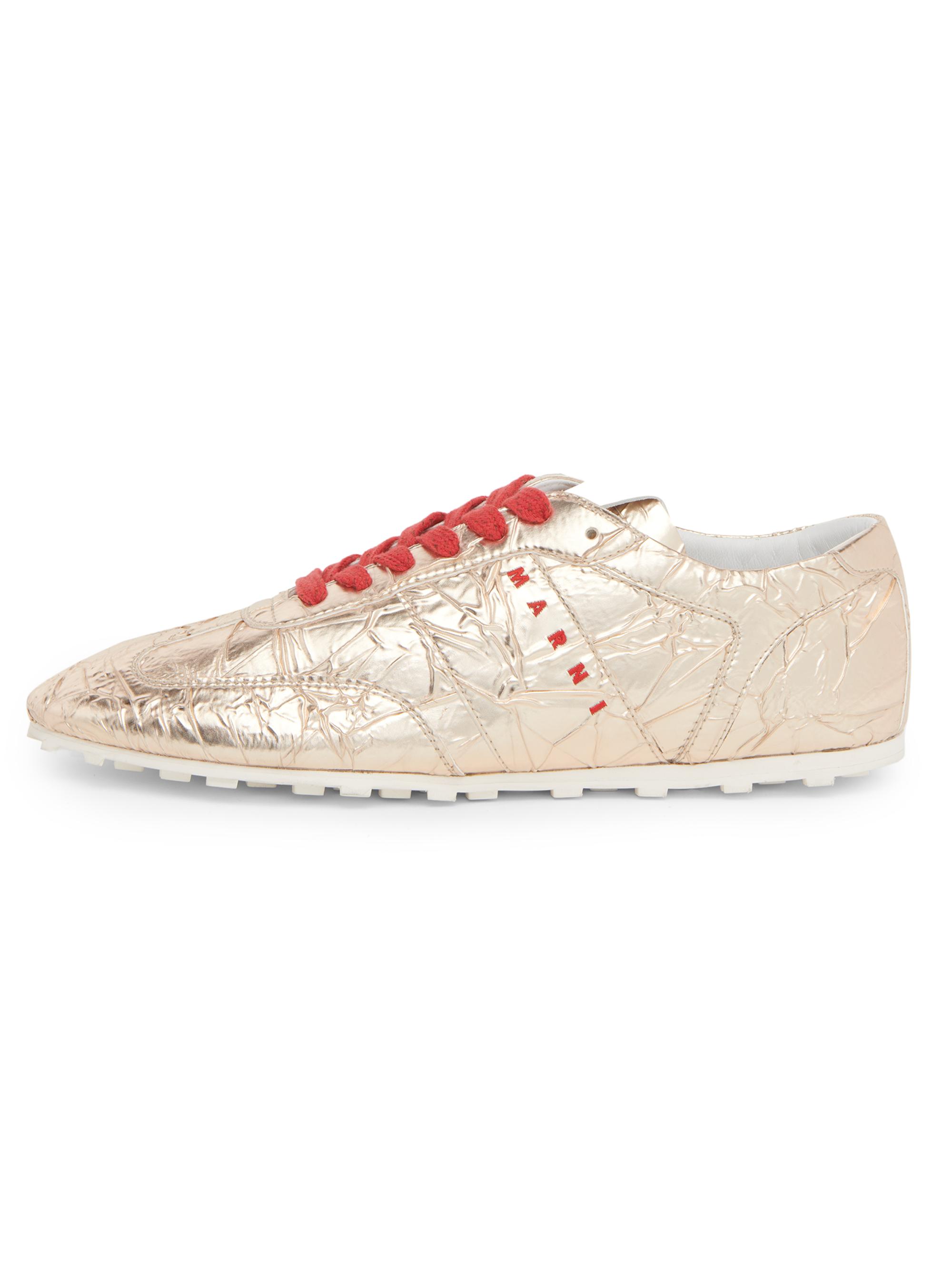 Maison Margiela Replica Paint Splatter Leather Low-Top Sneakers