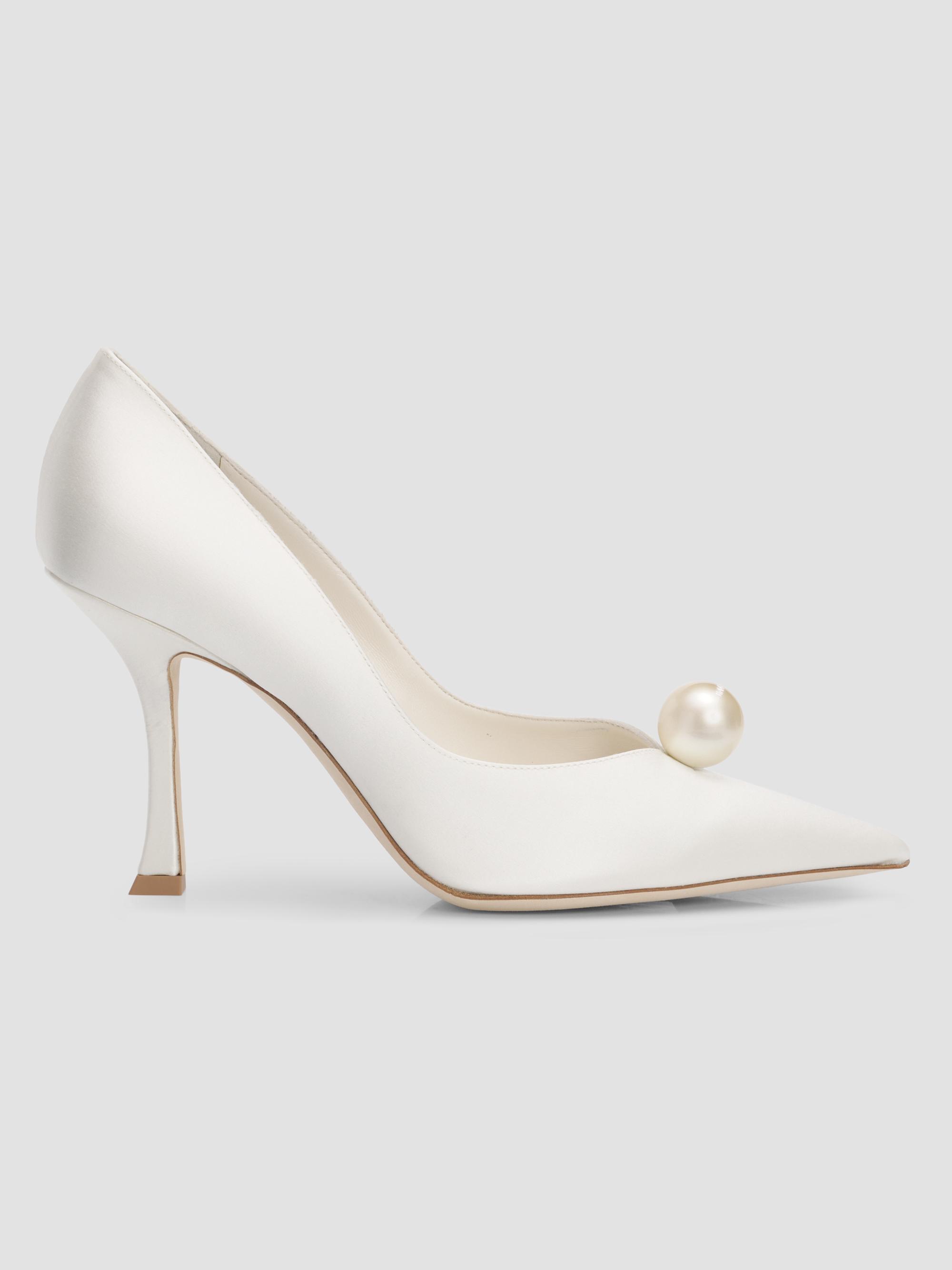 Jimmy Choo Bing 100MM Embellished Patent Leather Mules | Saks