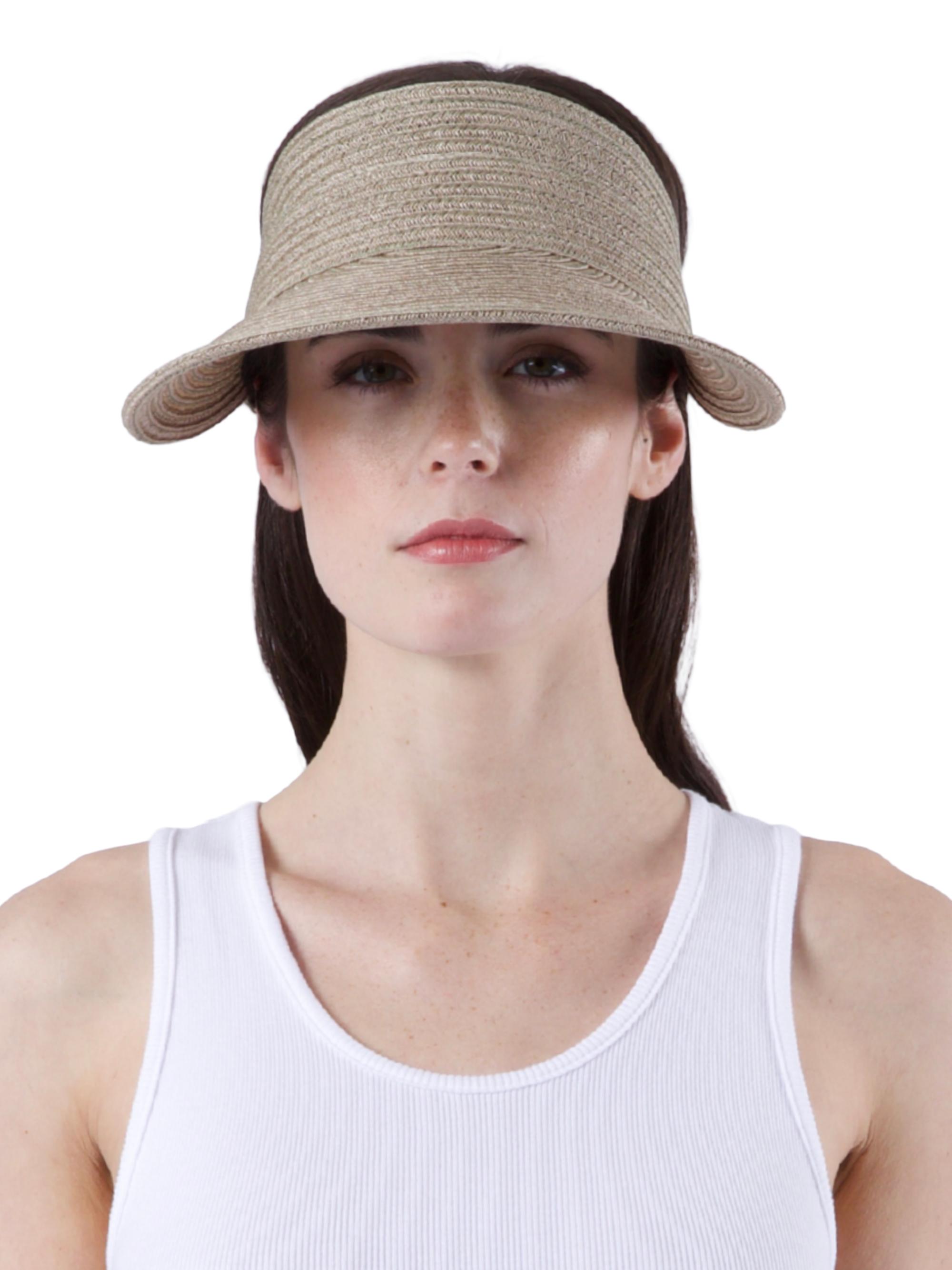 Eugenia Kim Women's Ricky Vented Hemp-Blend Visor - Khaki | Thumbnail 3