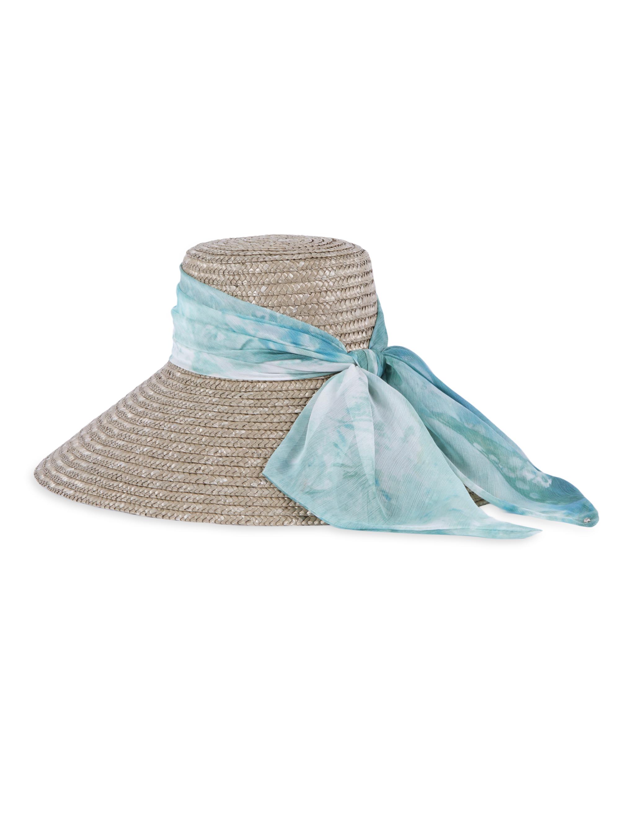 Eugenia Kim Women's Mirabel Wide-Brim Straw Sun Hat - Khaki