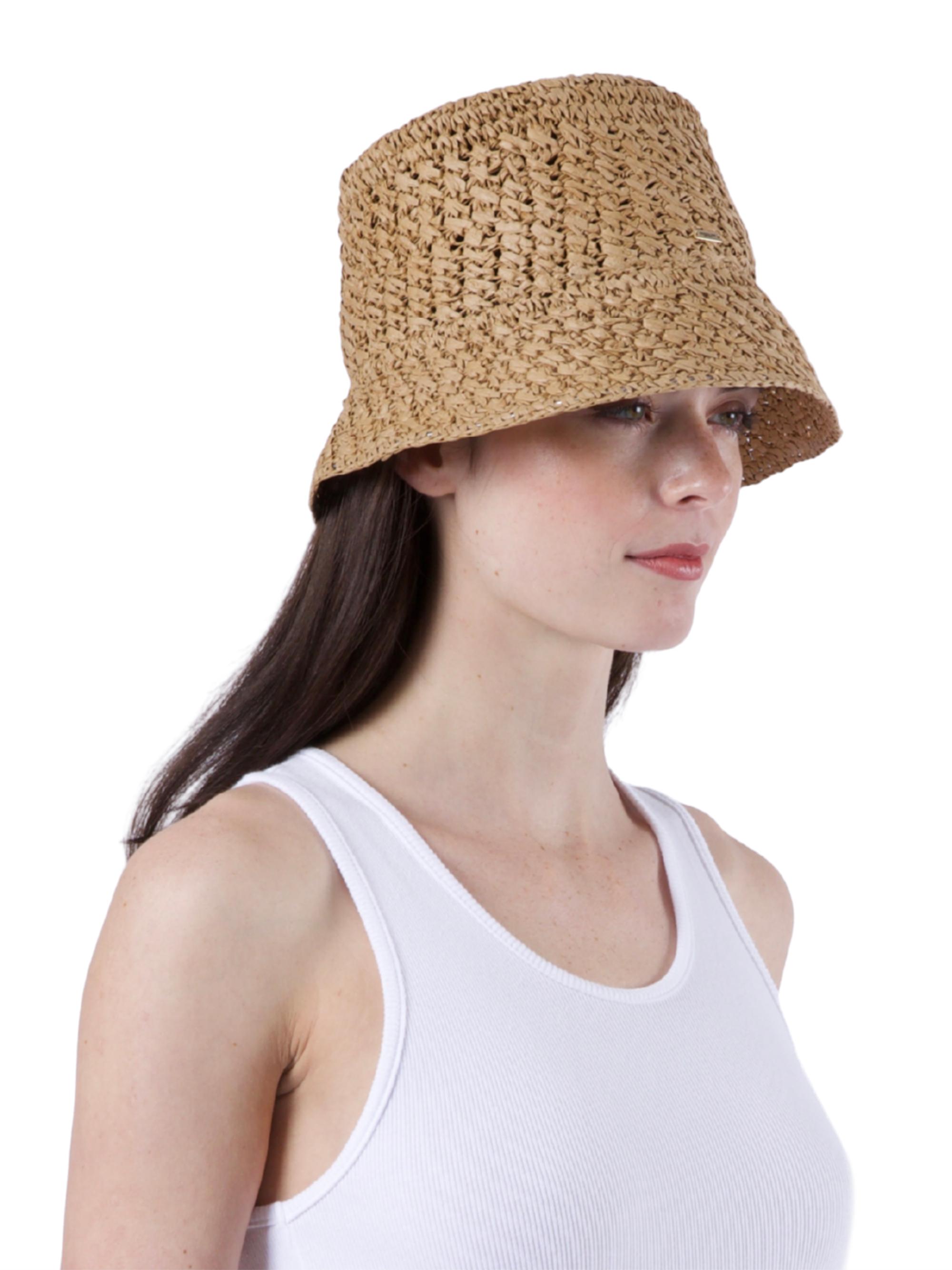Eugenia Kim Women's Jonah Crocheted Bucket Hat - Camel | Thumbnail 3