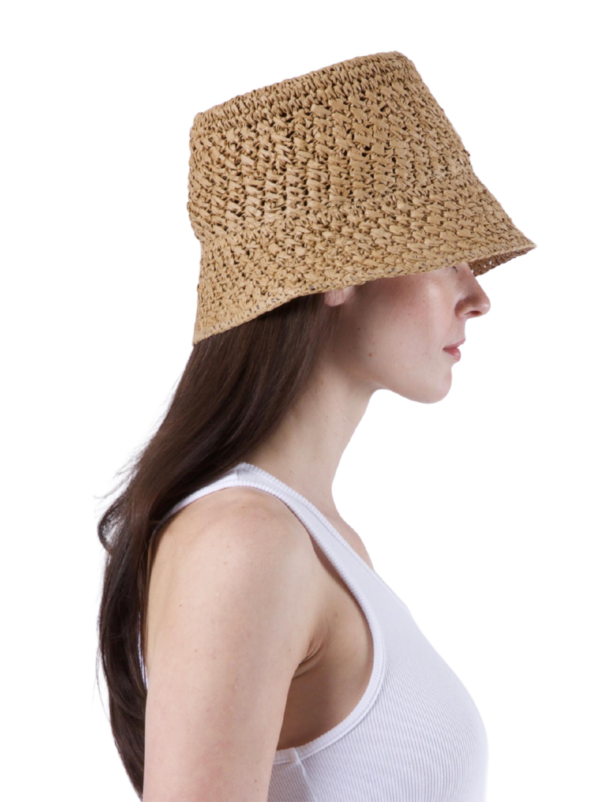 Eugenia Kim Women's Jonah Crocheted Bucket Hat - Camel | Thumbnail 4