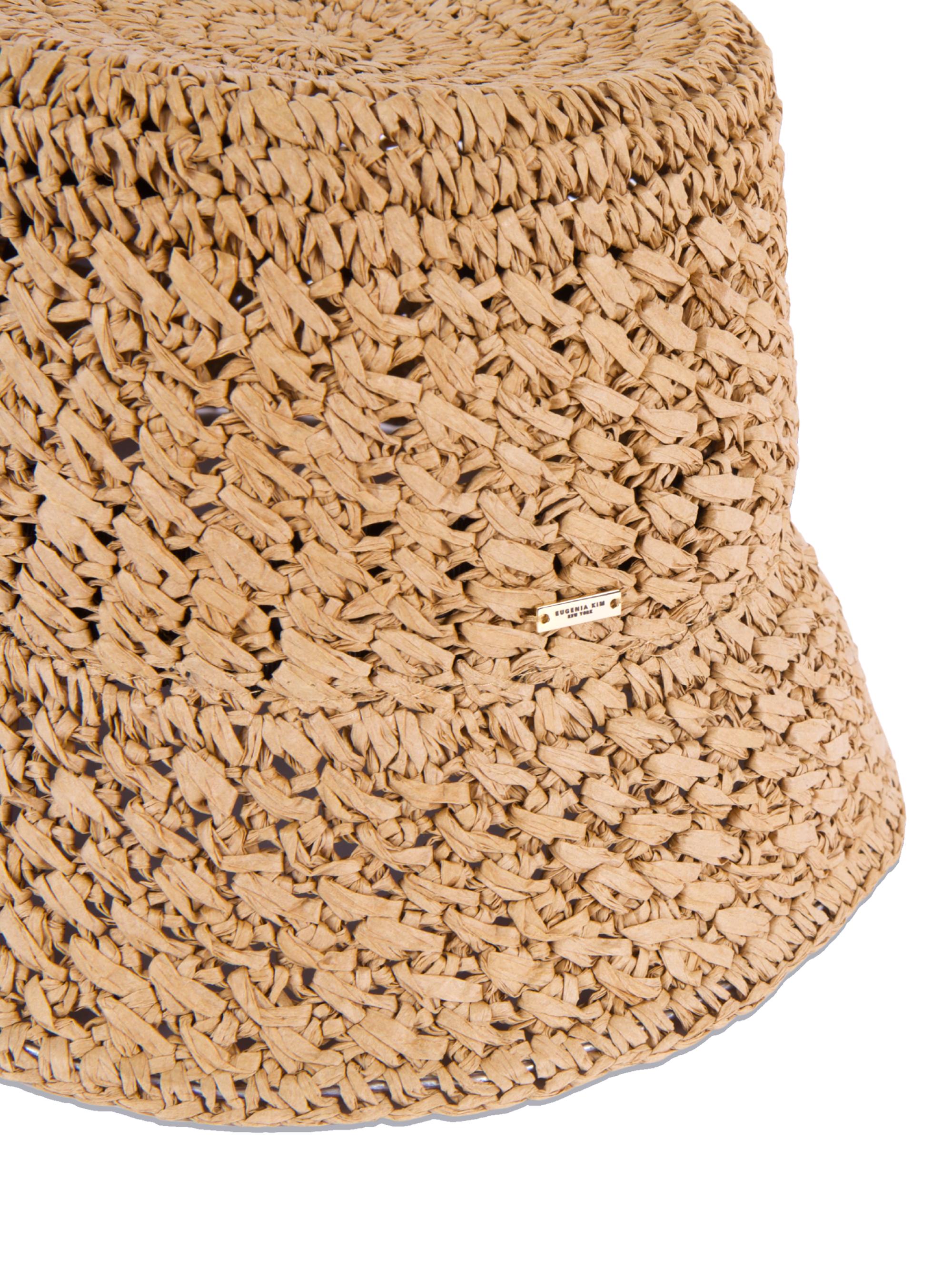 Eugenia Kim Women's Jonah Crocheted Bucket Hat - Camel | Thumbnail 6