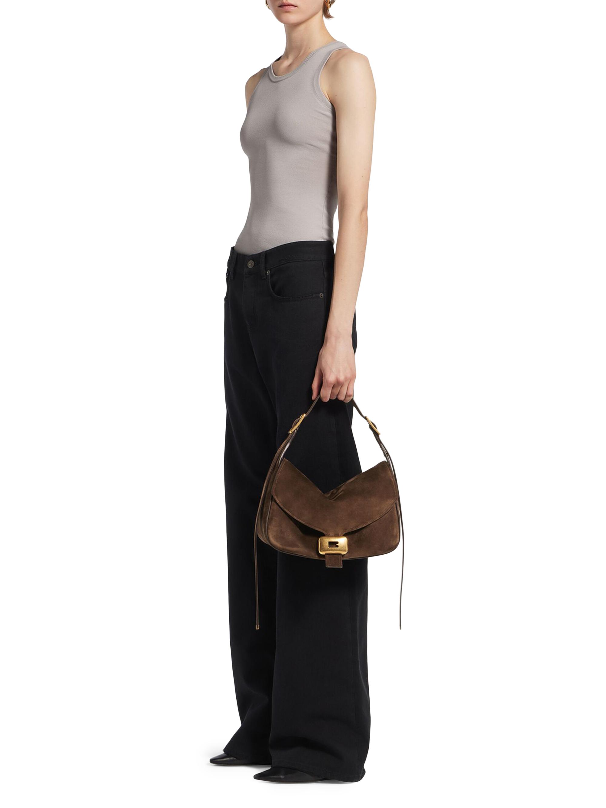 Balenciaga Women's Clicca Shoulder Bag - Muscade