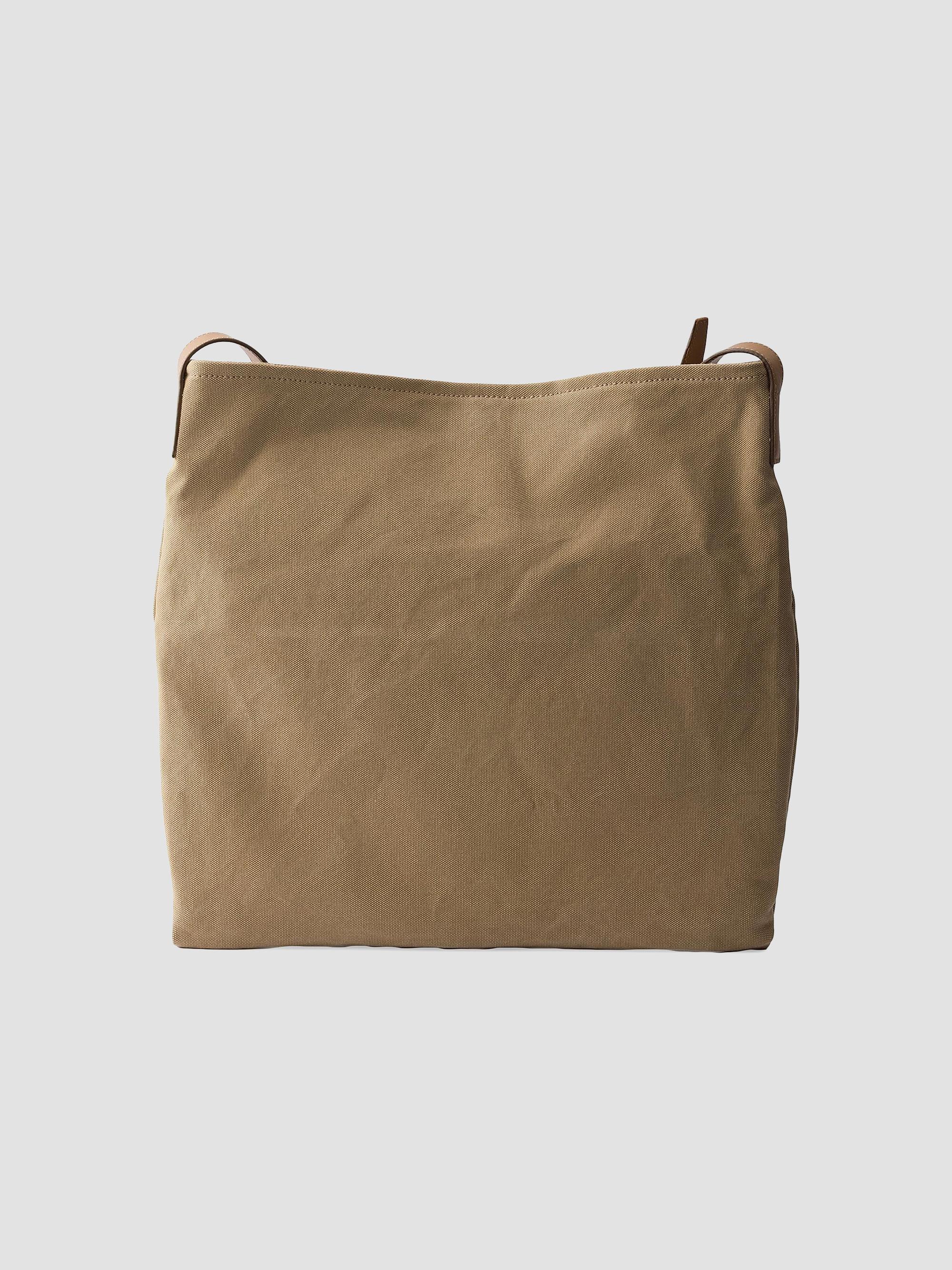 Prada Route Canvas and Leather Shoulder Bag | Saks Fifth Avenue