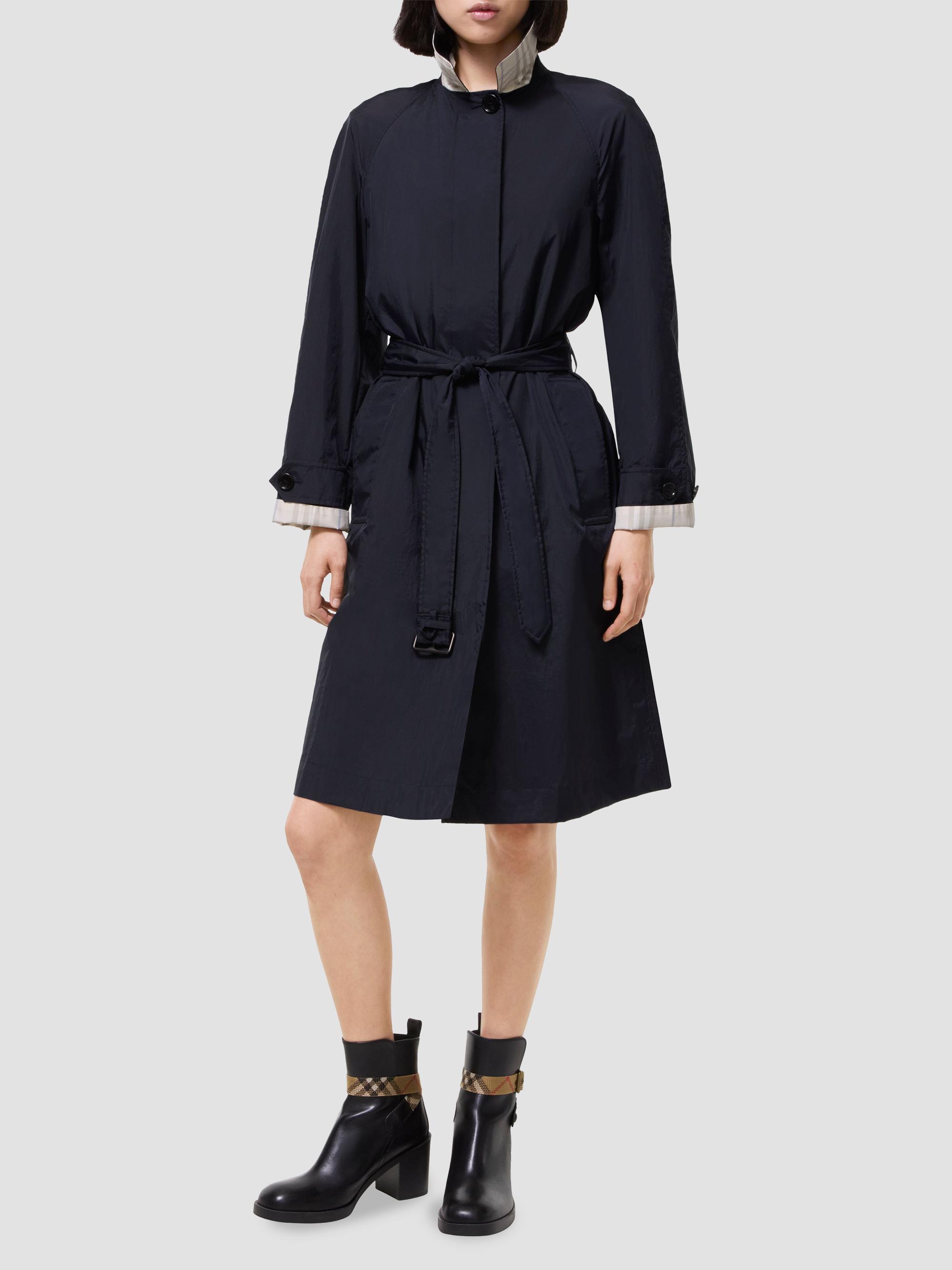 Burberry Long Belted Nylon Car Coat | Saks Fifth Avenue