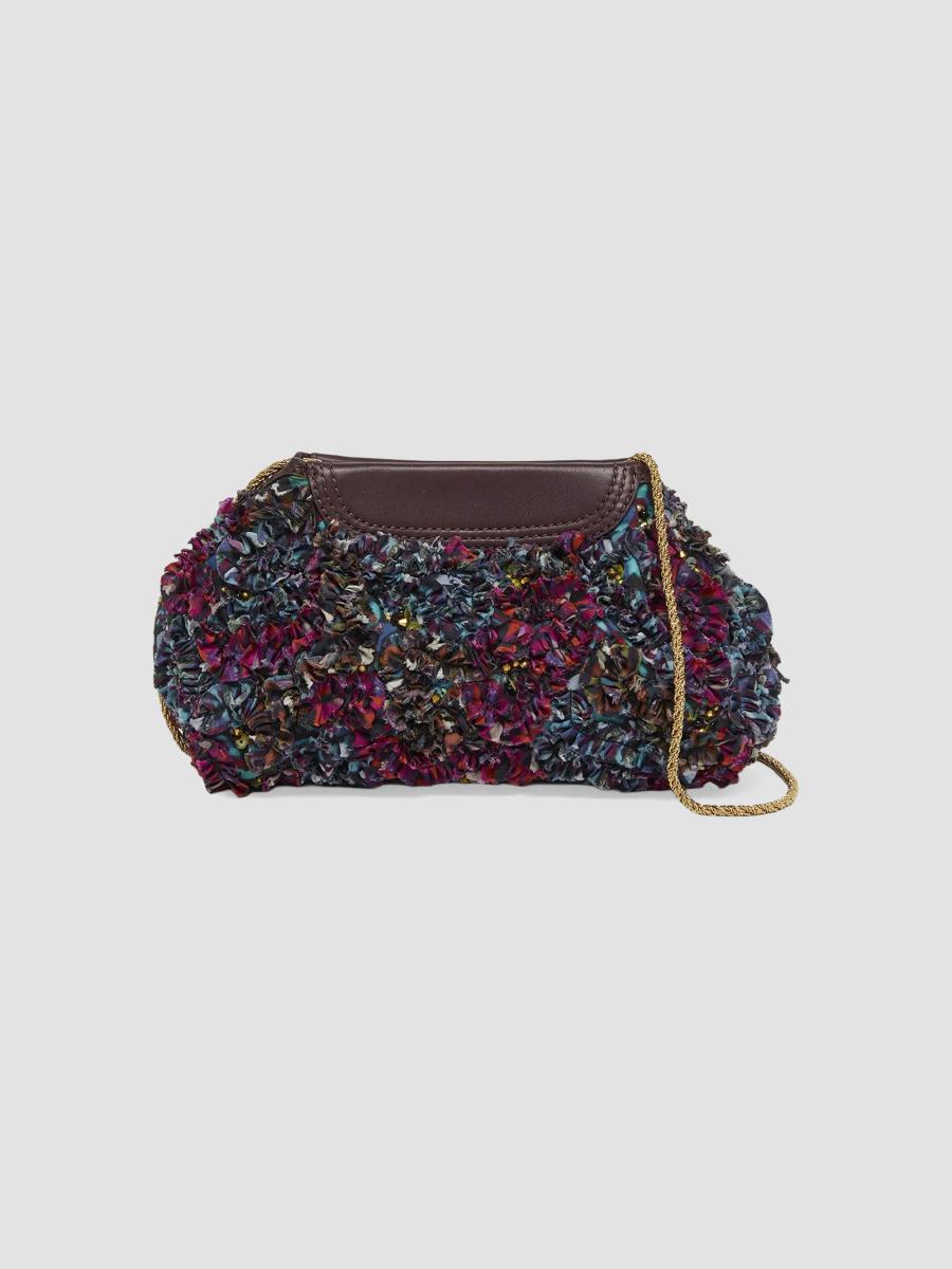 Dries Van Noten Embroidered Chain-Strap Clutch | Saks Fifth Avenue