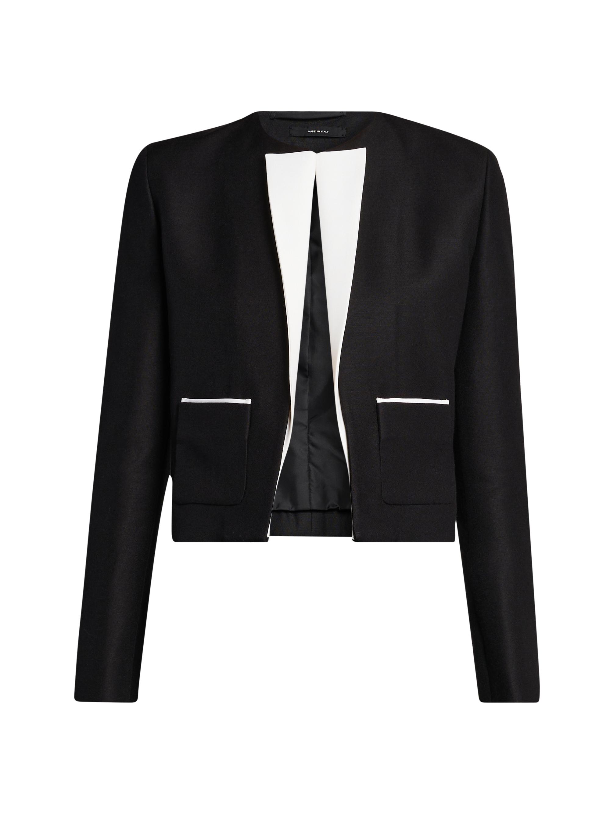 TOM FORD Women's Virgin Wool-Silk Jacket - Black