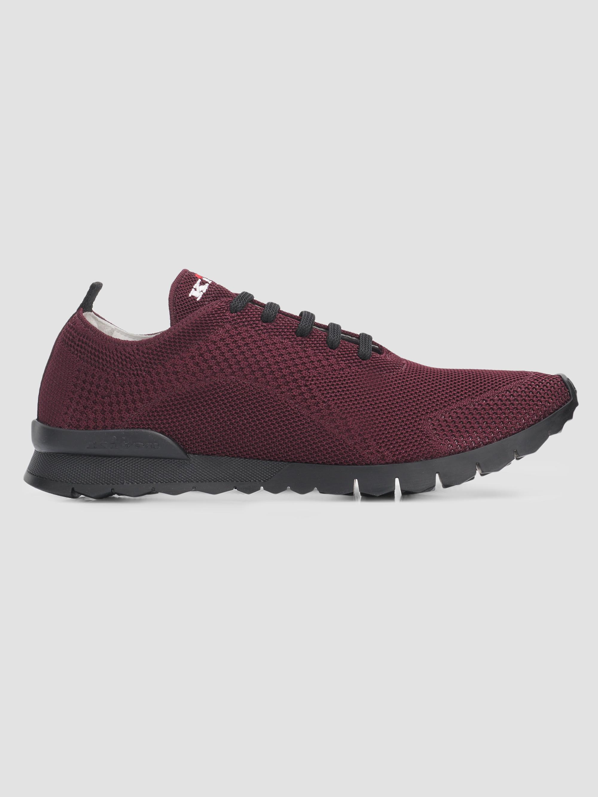 Kiton Men's Fitb Knit Low-Top Sneakers - Bordeaux | Thumbnail 7
