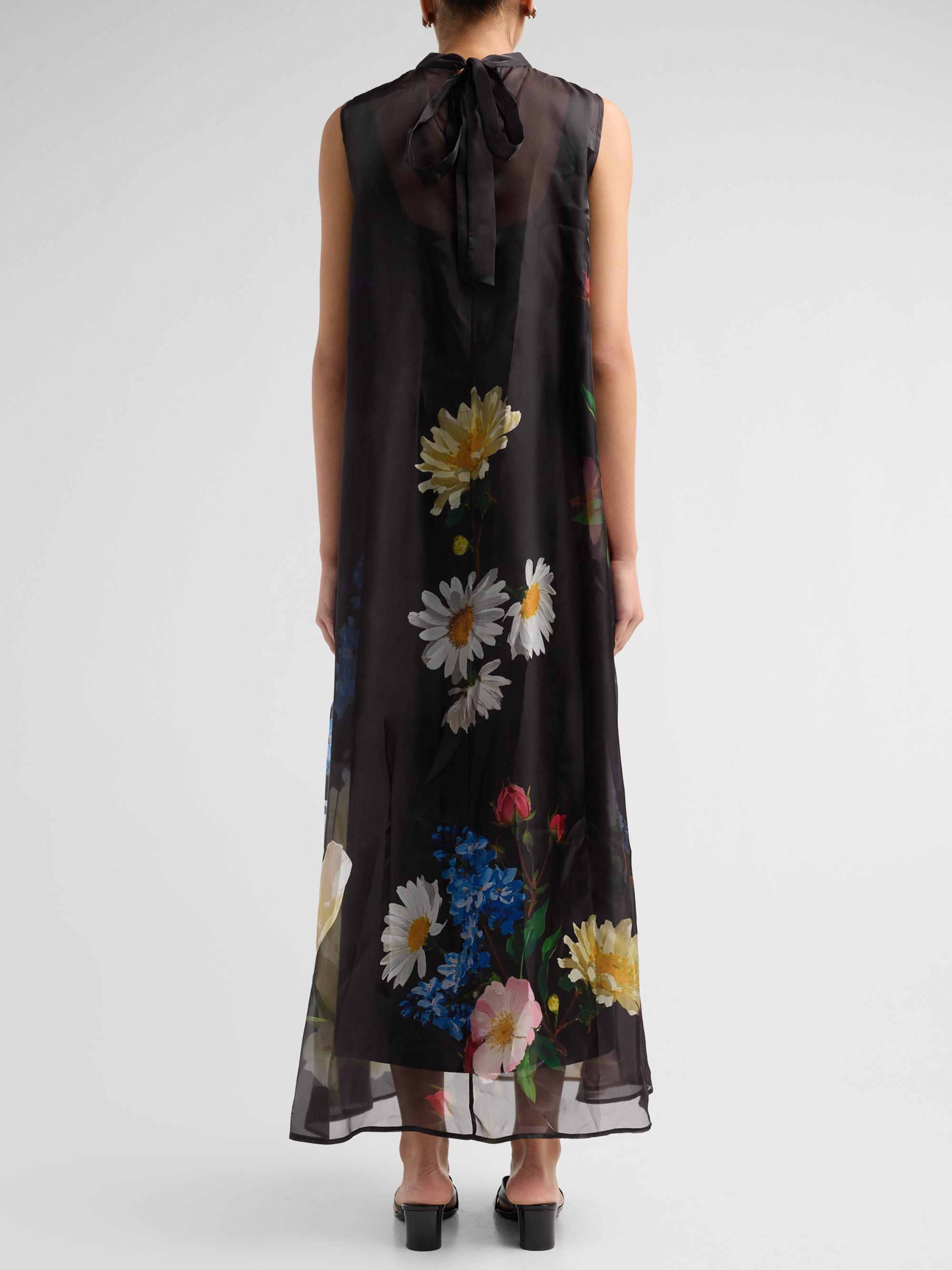 christina floral maxi dress Christina Dress / Cherry Fuchsia Cherry Fuchsia / XXS