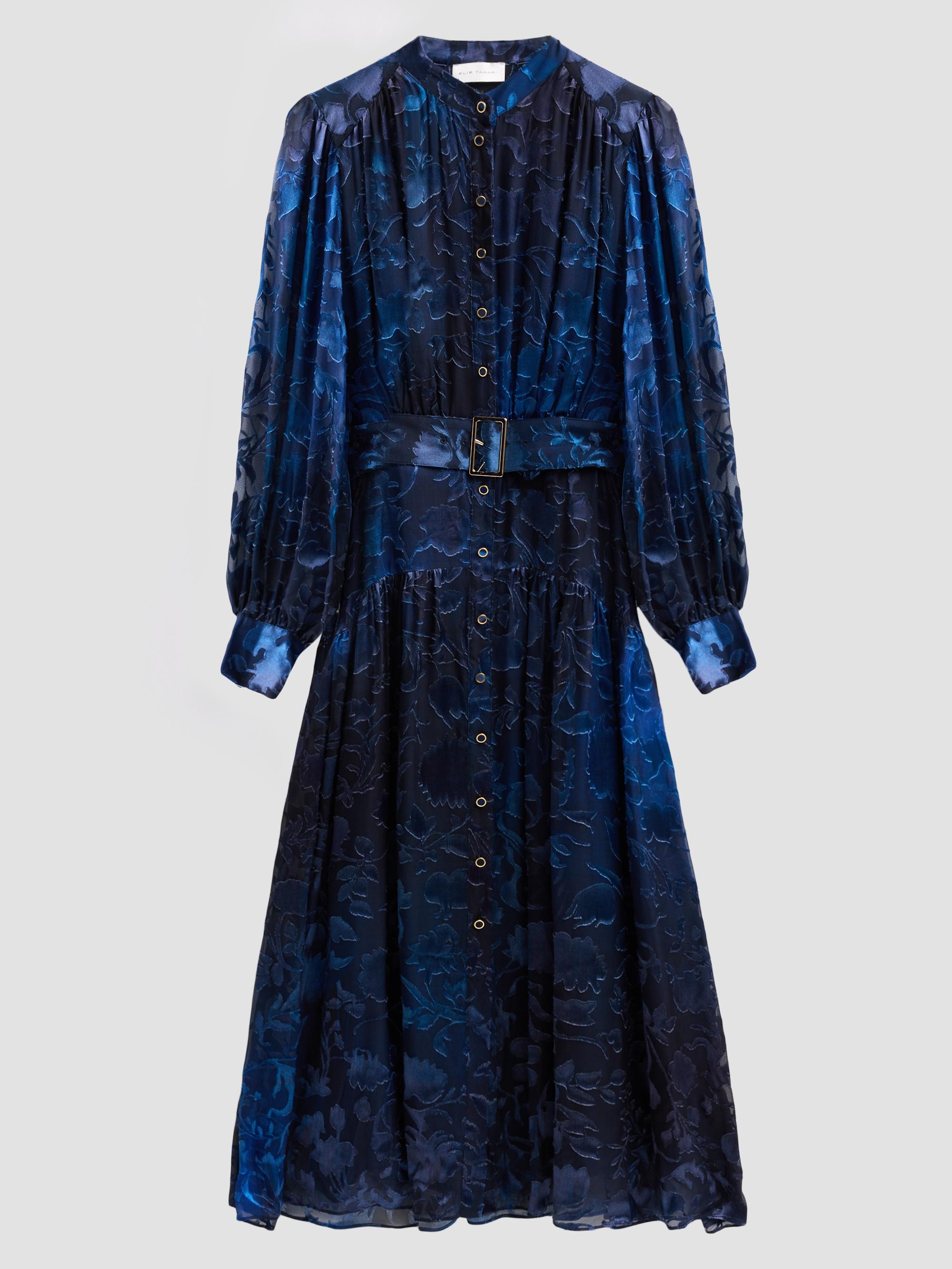 Elie Tahari Ellisah Embroidered Maxi Dress | Saks Fifth Avenue