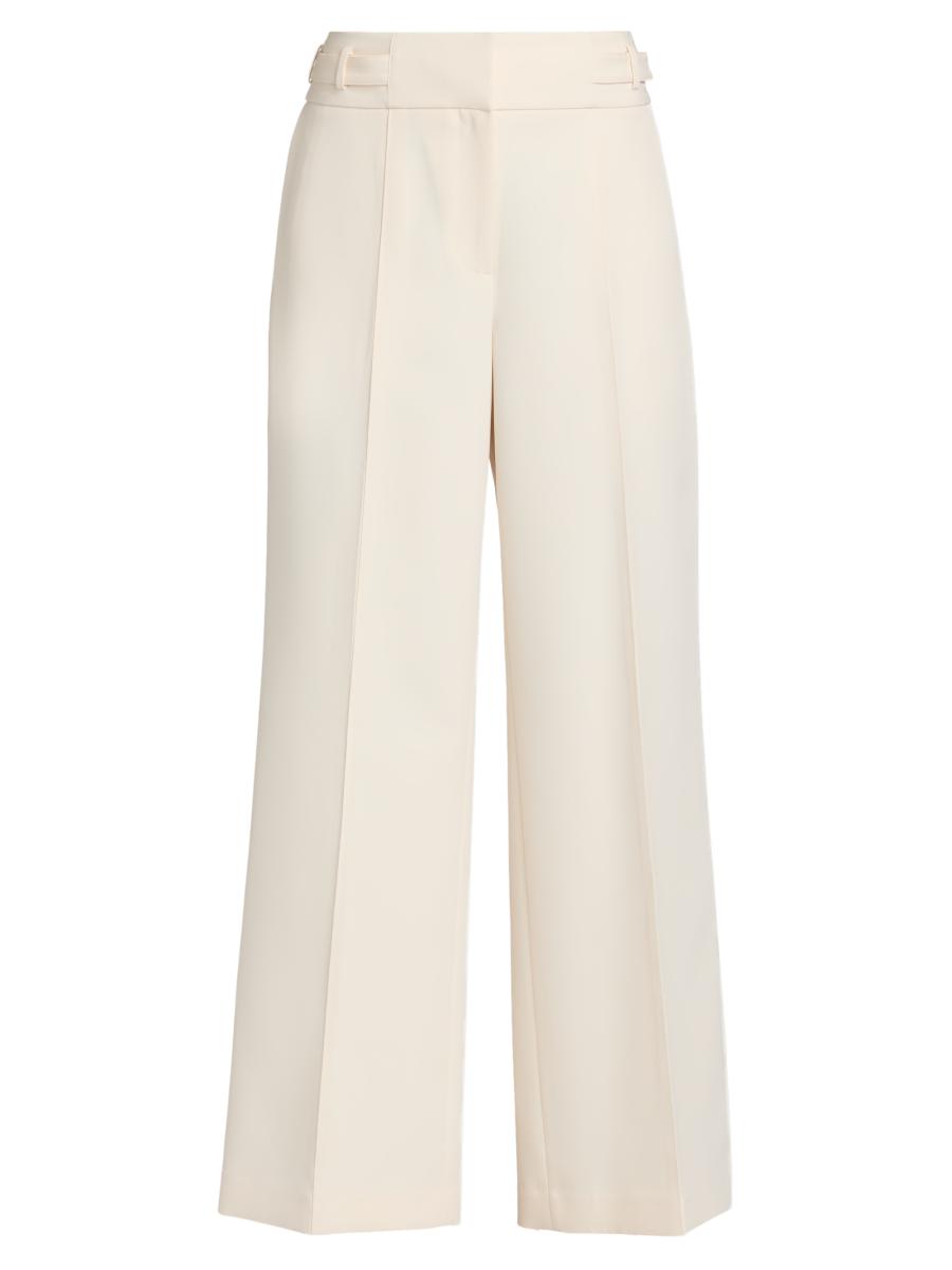 Elie Tahari Women's The Leah Wide-leg Pants In White
