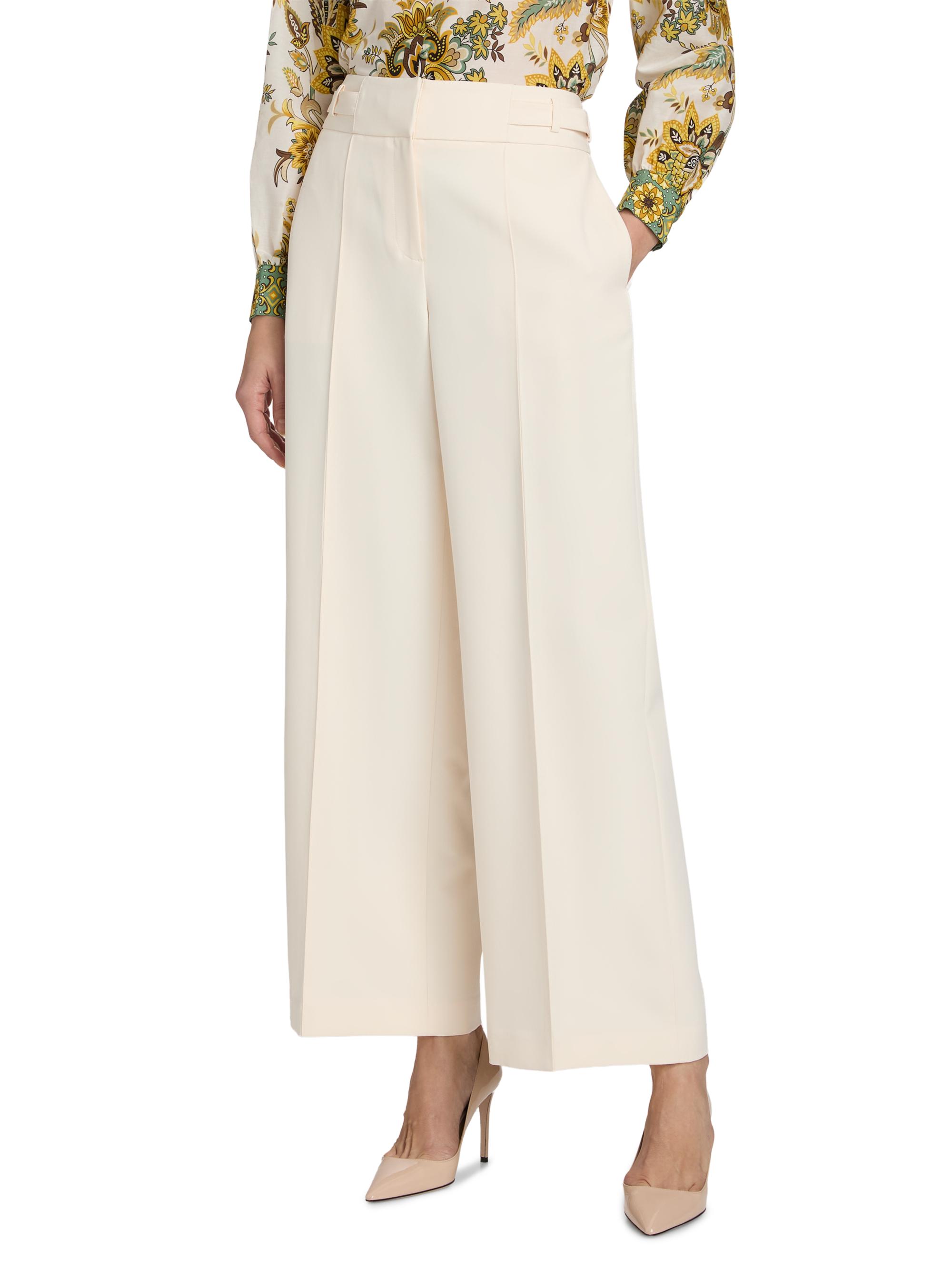 Elie Tahari Women's The Leah Wide-Leg Pants - Gold Point | Thumbnail 3