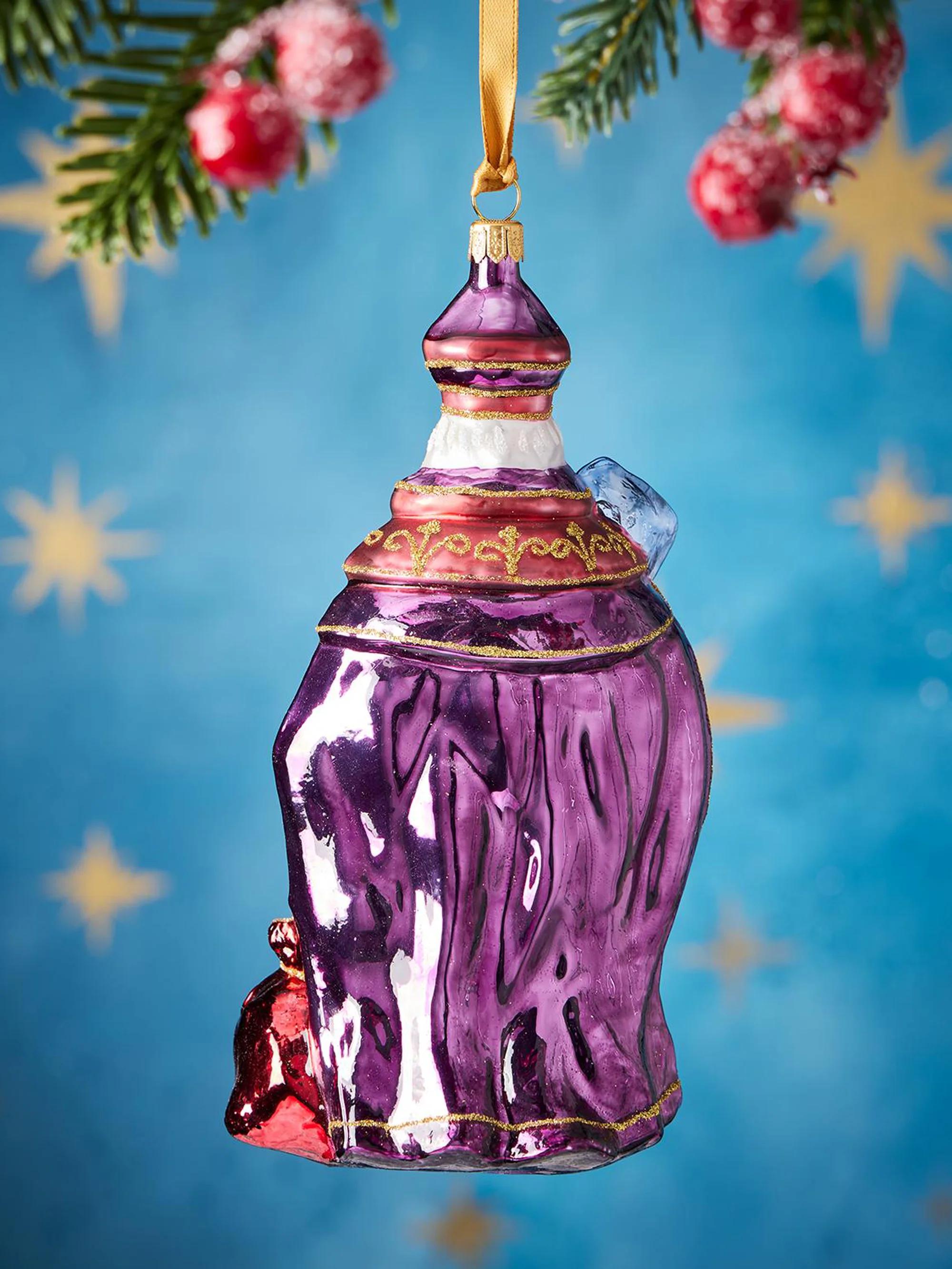 Exclusively Ours Bishop Santa Glass Ornament | Saks Fifth Avenue
