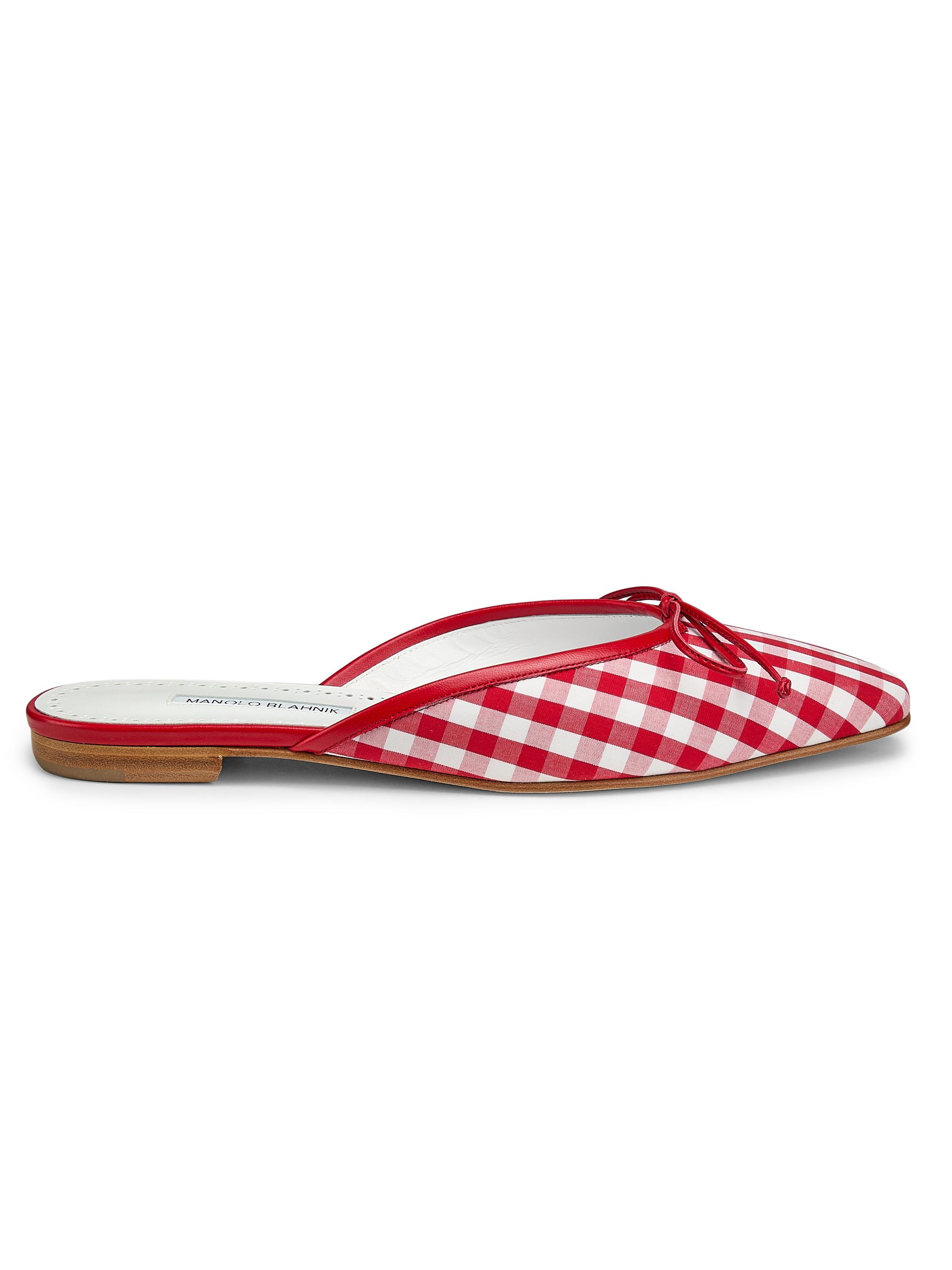 Manolo Blahnik Veralli Woven Ballet Flats | Saks Fifth Avenue