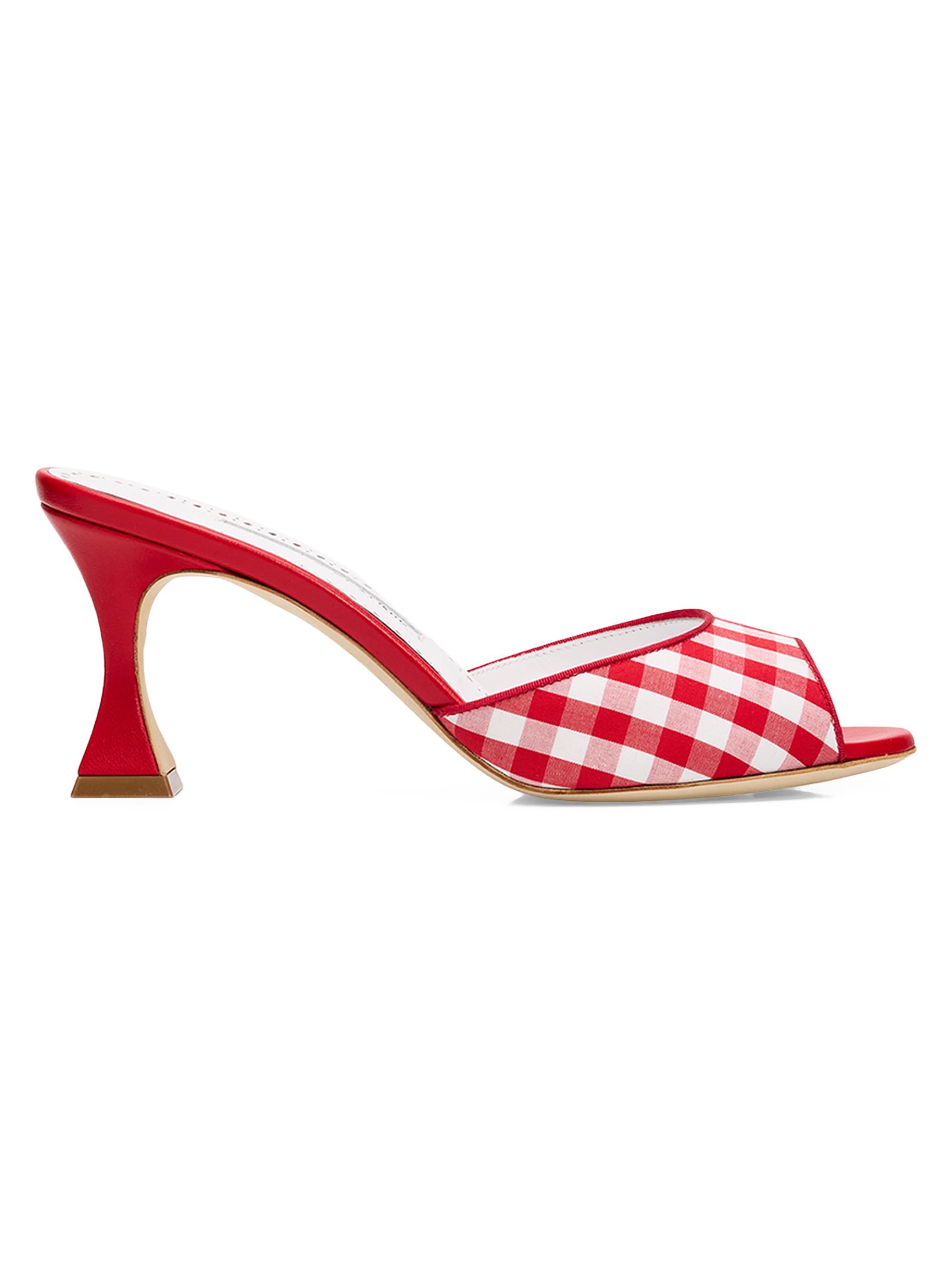 chika　新品　Manolo Blahnik レースアップシューズ　40 0400026785260_REDWHITE?wid=600
