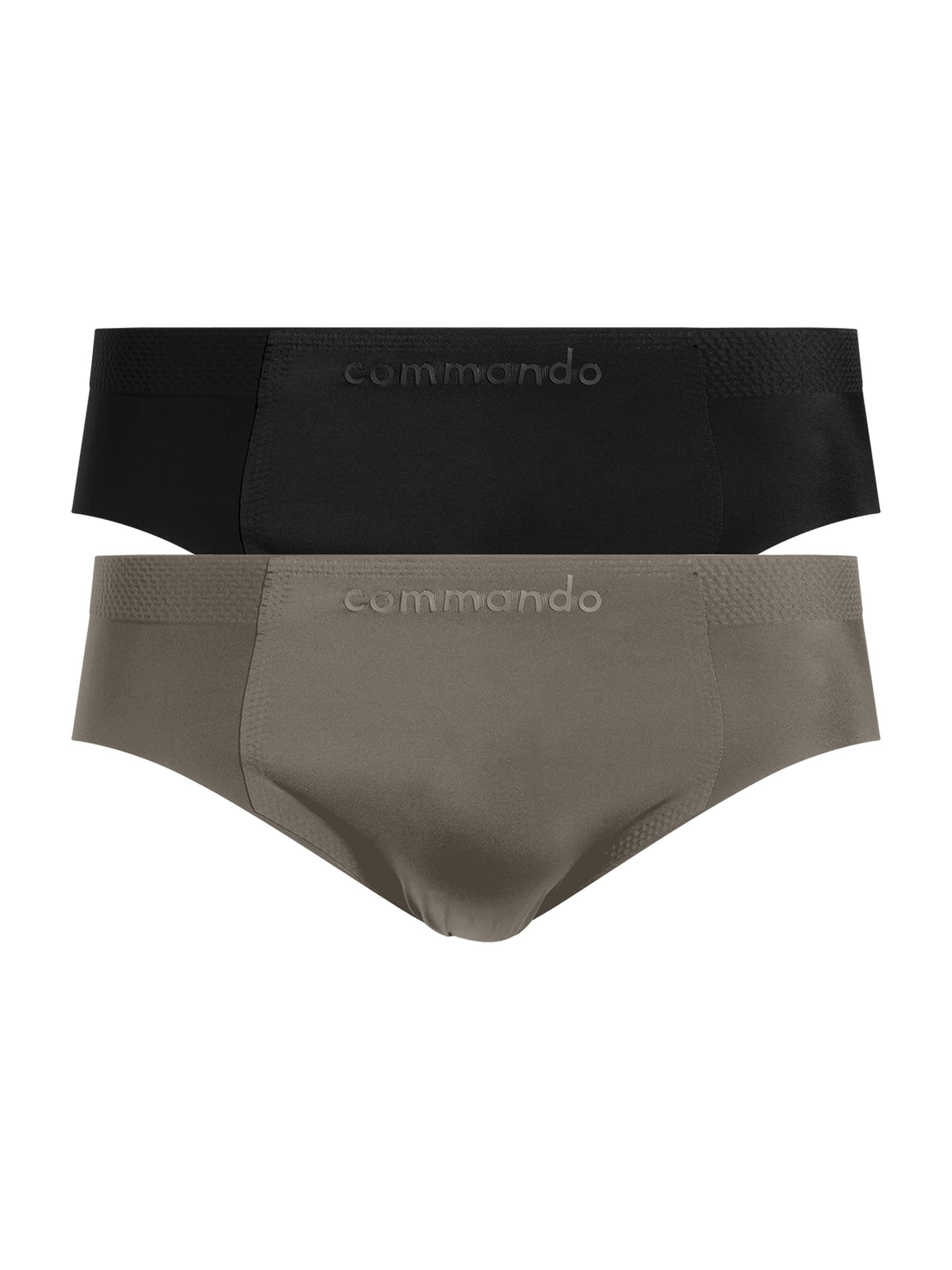 Commando Men's Ultimate Bonded 2-Pack Micro-Tech Brief Set