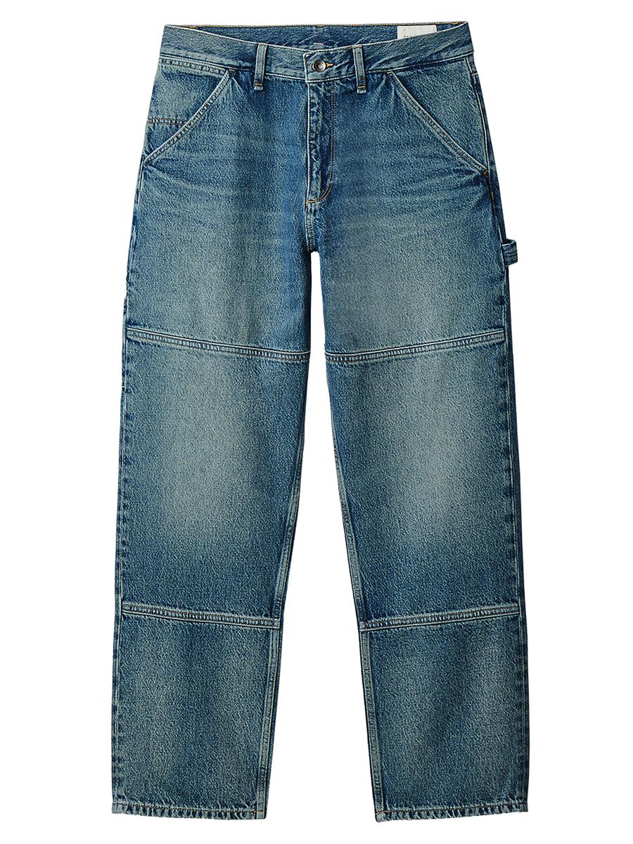 Rag & Bone Men's Workwear Straight Jeans In Blue