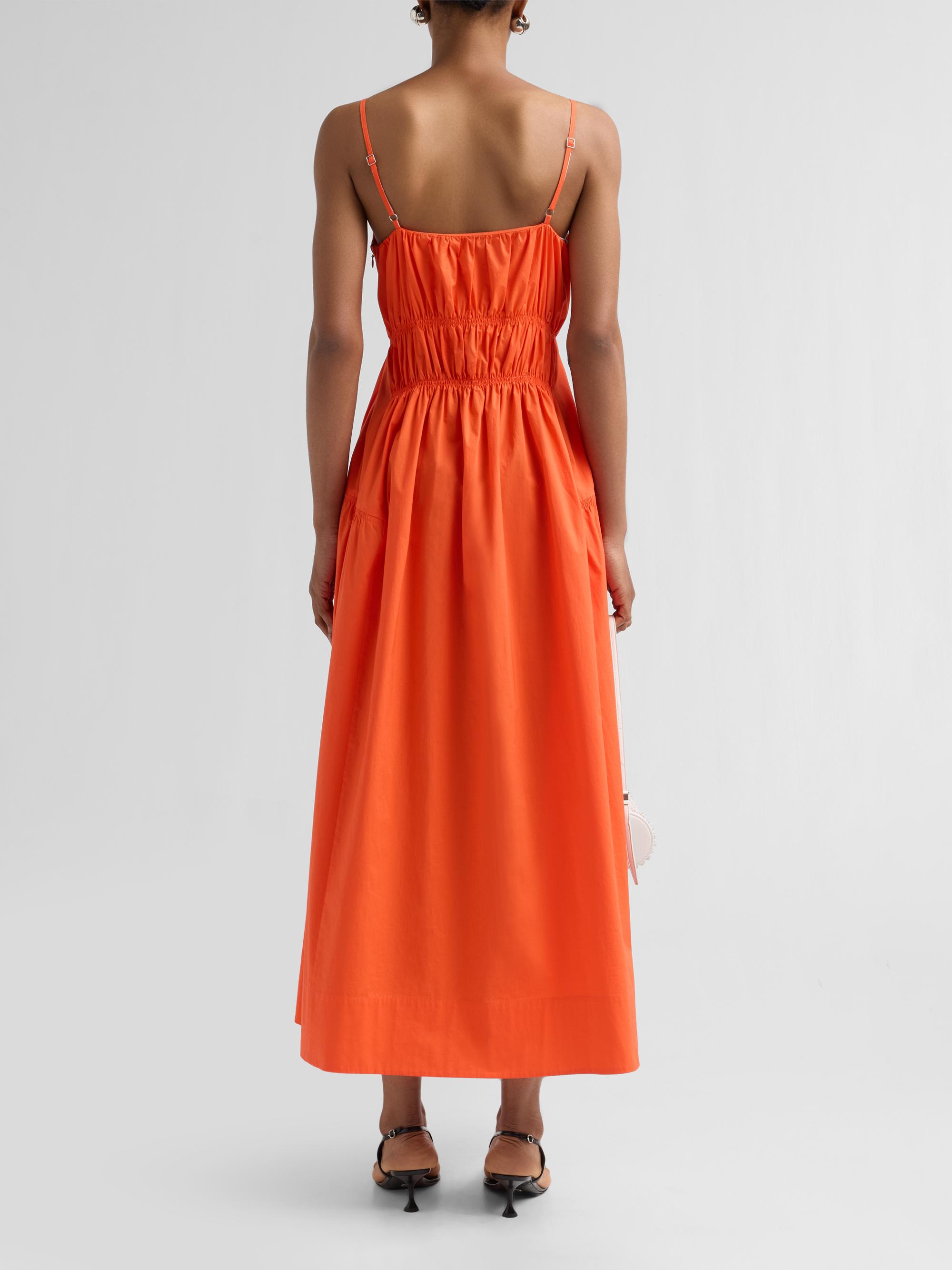 Proenza Schouler White Label Michelyn Stretch Cotton Midi-Dress