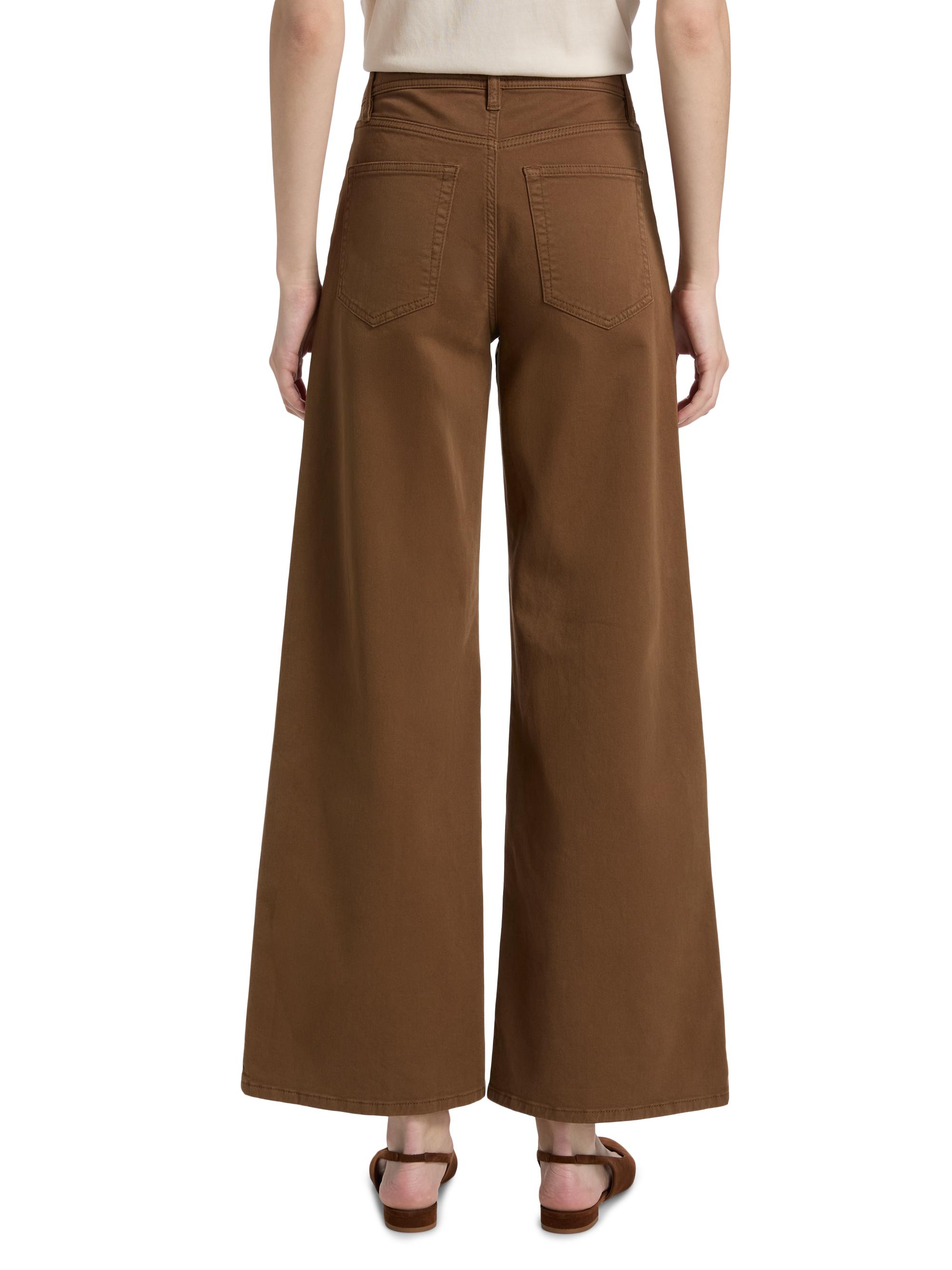 FRAME Women's Le Slim Palazzo Harbor Pocket Jeans - Ledger | Thumbnail 5
