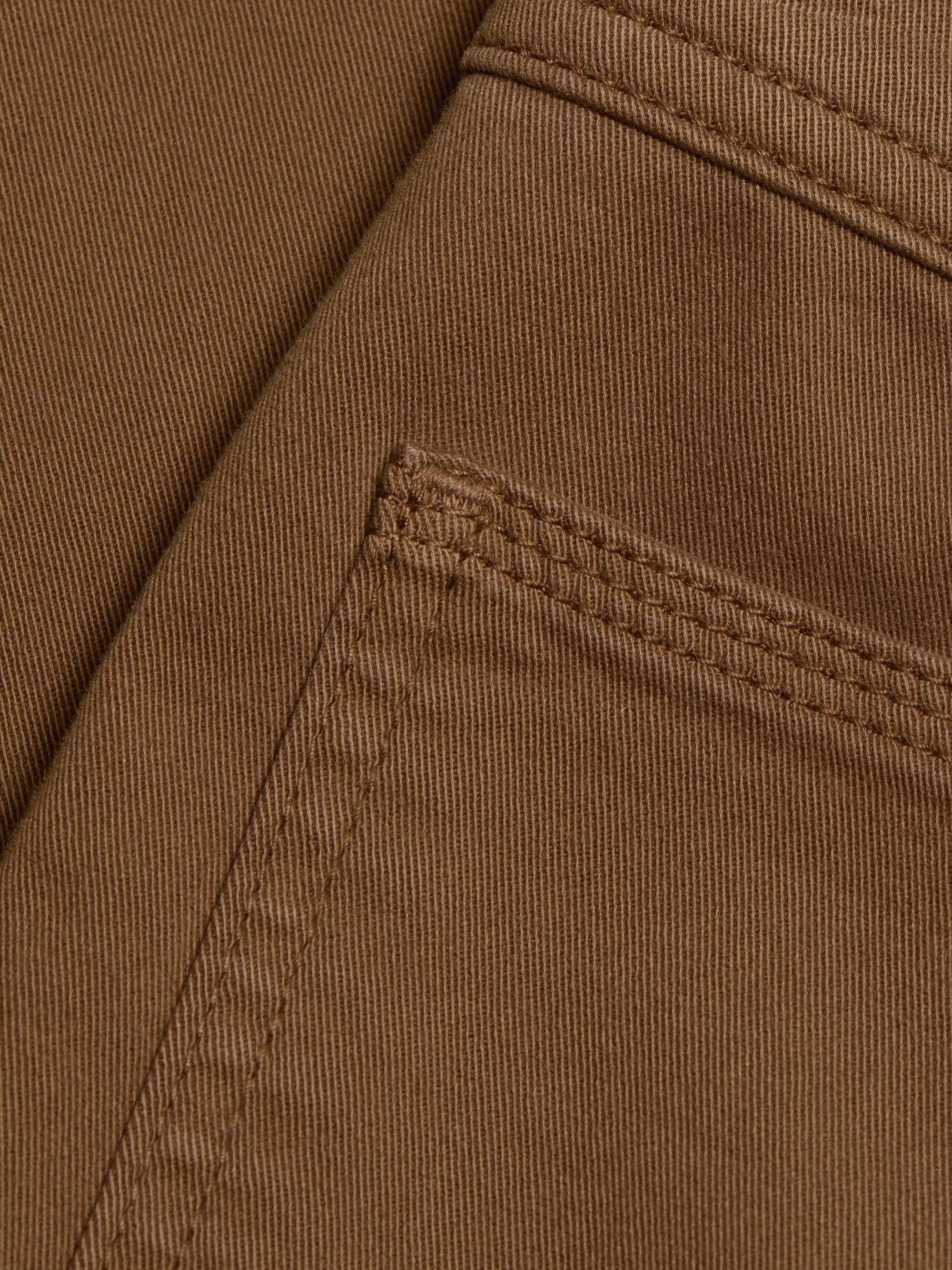 FRAME Women's Le Slim Palazzo Harbor Pocket Jeans - Ledger | Thumbnail 7