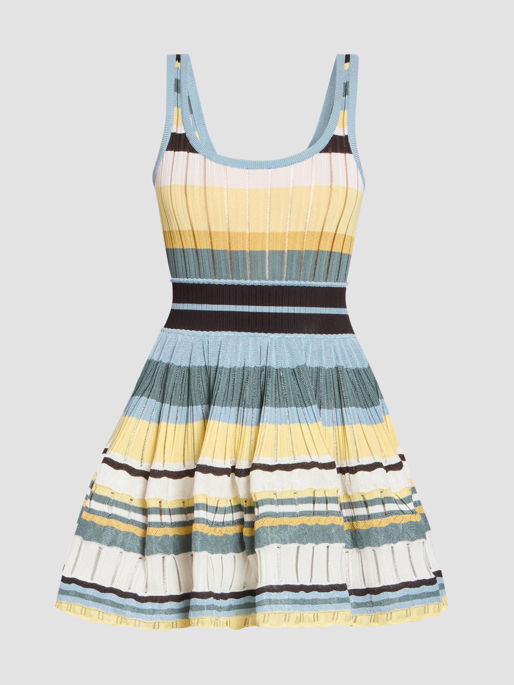 alaia crinoline mini dress Alaa Alaa Shiny Crinoline Dress