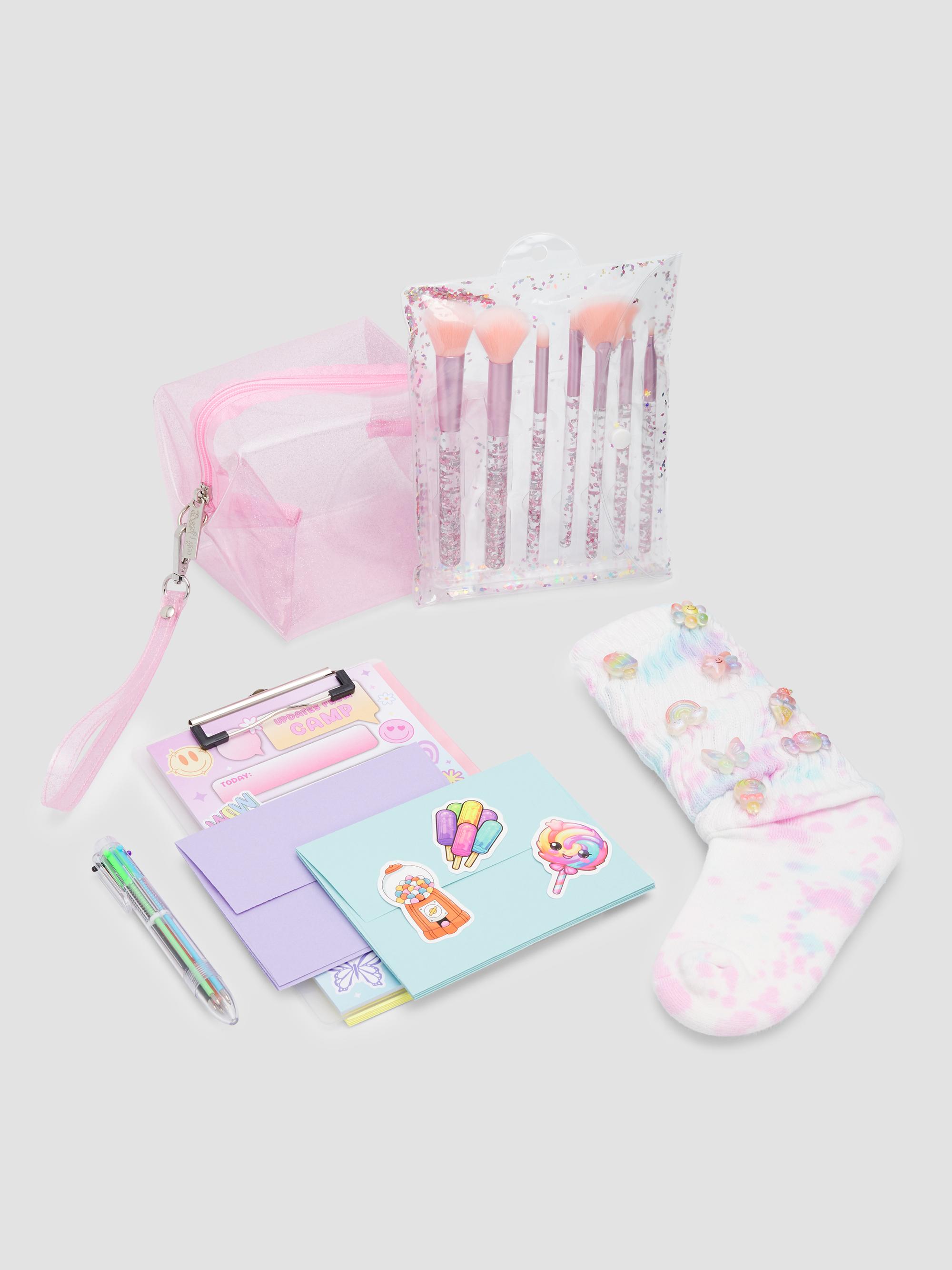 Bari Lynn Girl's Stationery & Socks Set - Pastel | Thumbnail 2