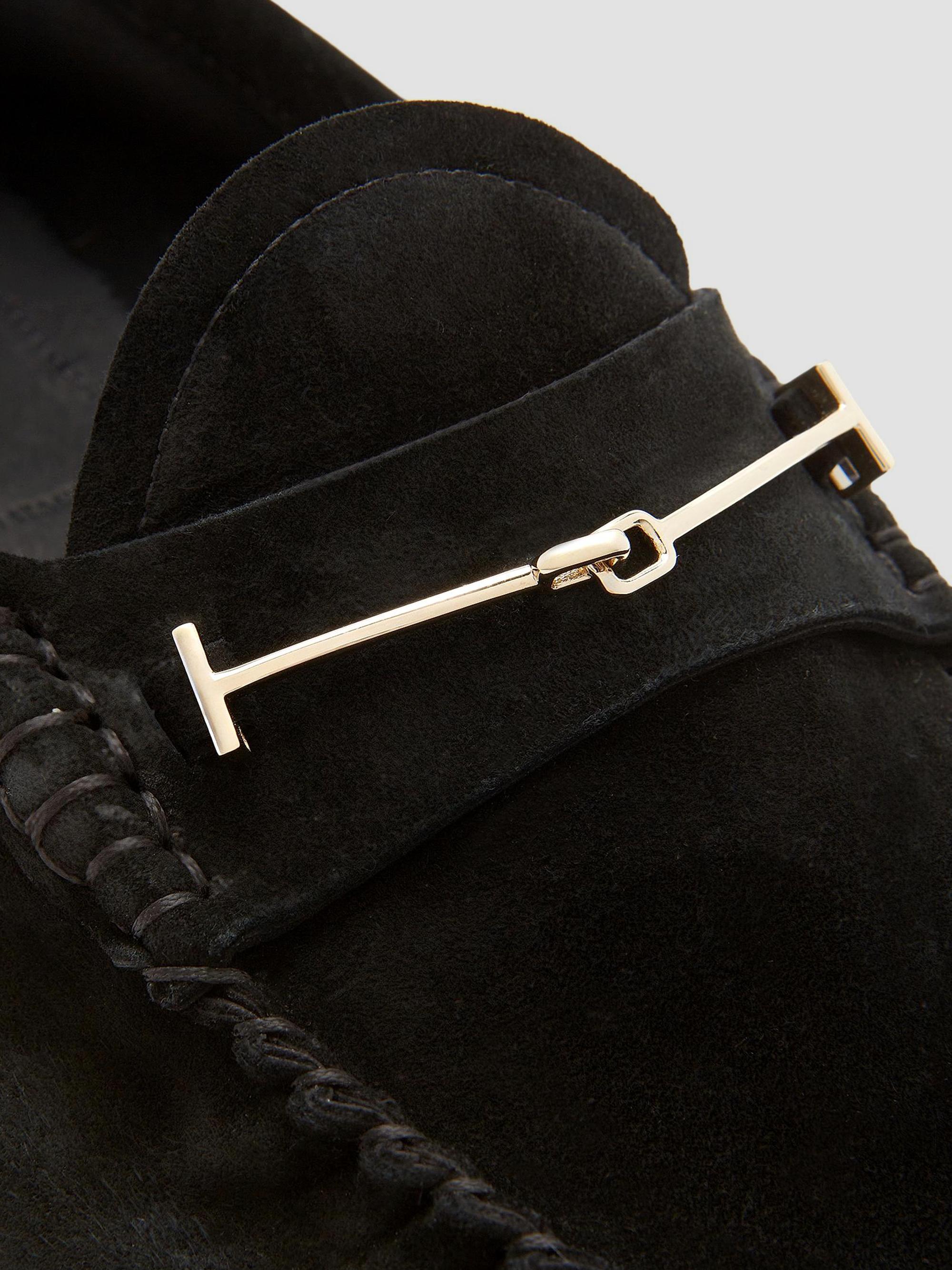 TOM FORD Moc-Toe Suede Bit Loafers | Saks Fifth Avenue