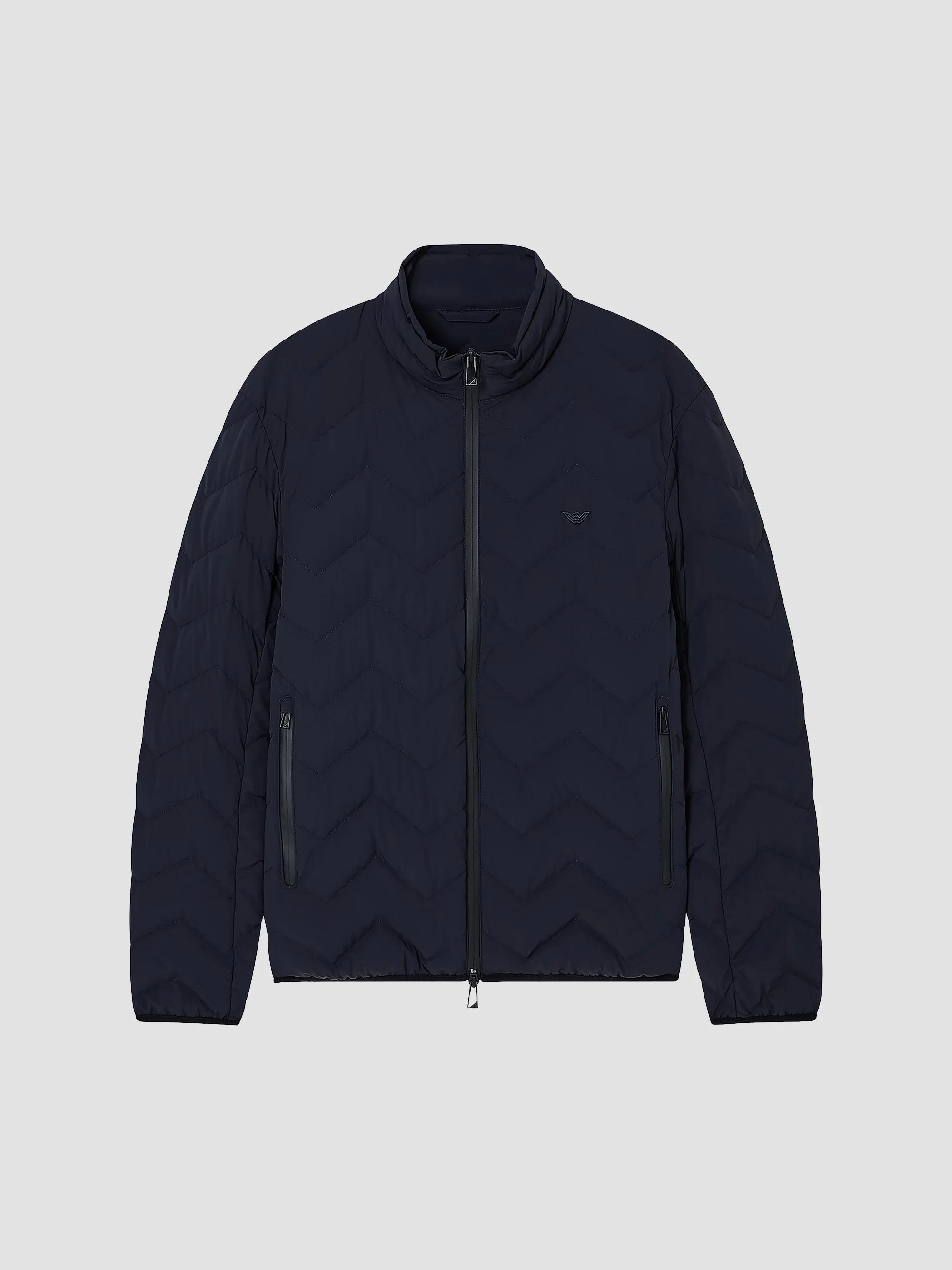 Emporio Armani Stretch Nylon Zip-Front Jacket | Saks Fifth Avenue