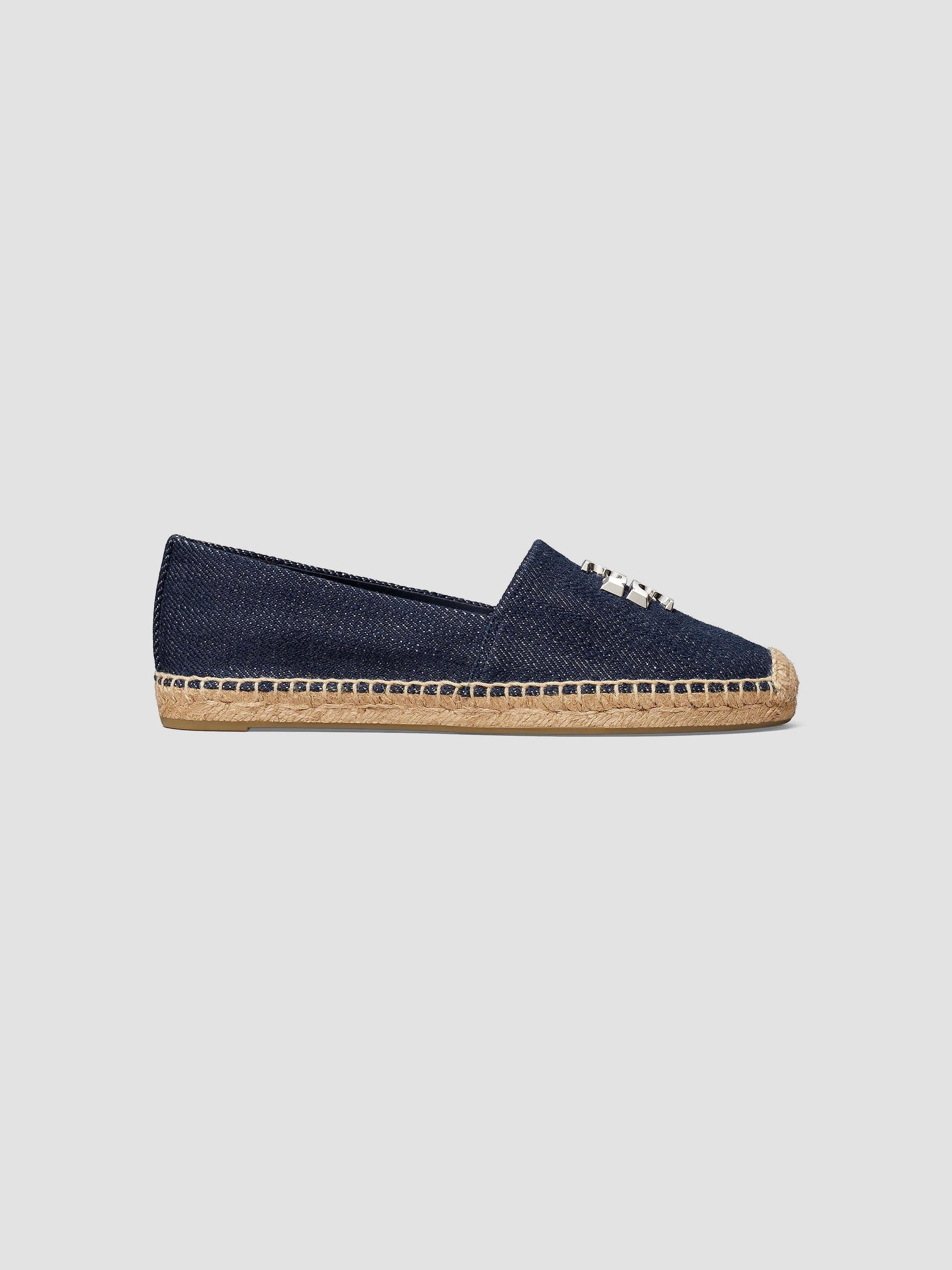Tory Burch Open-Weave Satin Espadrilles | Saks Fifth Avenue