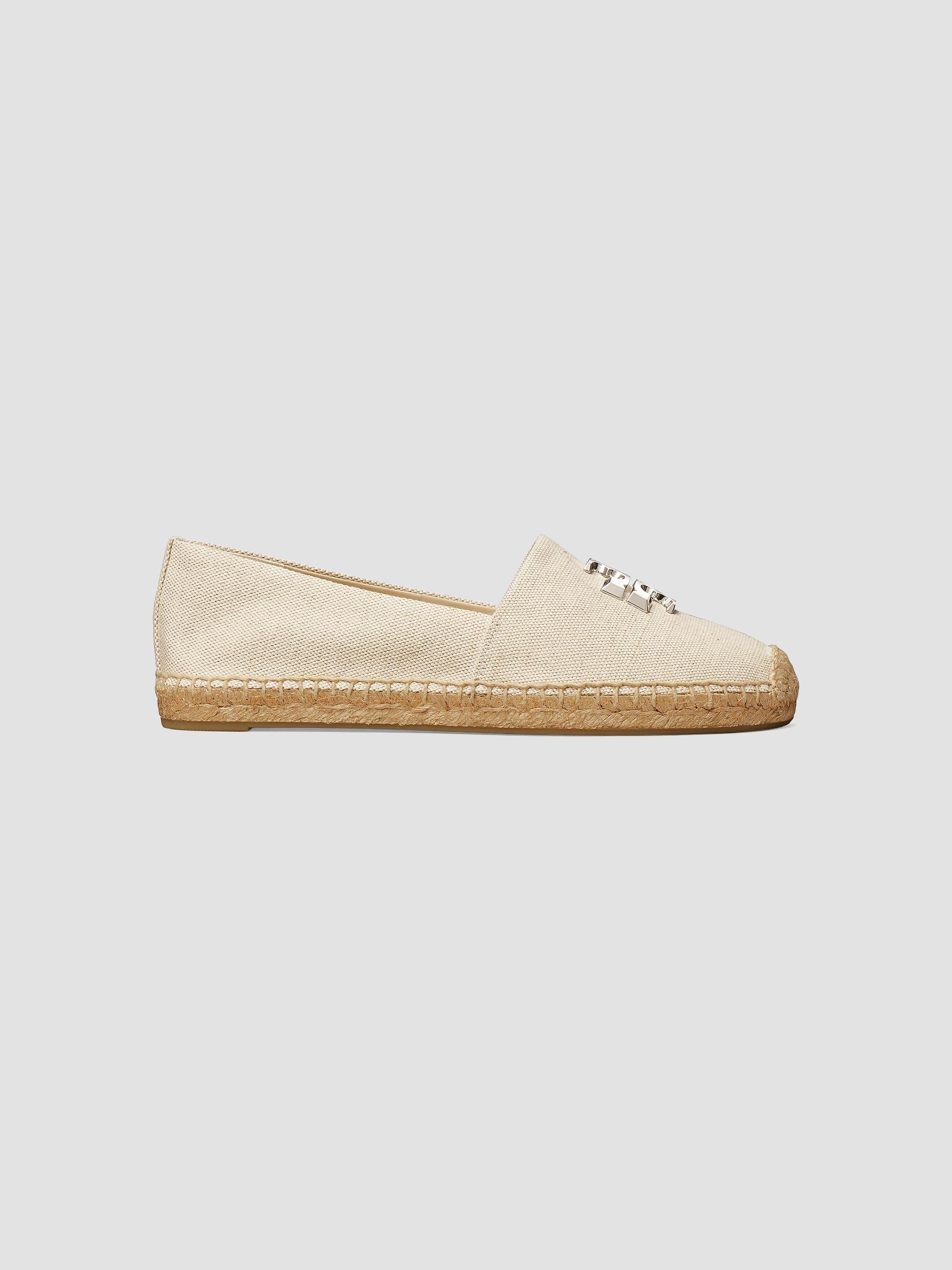 Tory Burch Women's Eleanor Canvas Espadrilles - New Cream | Thumbnail 5
