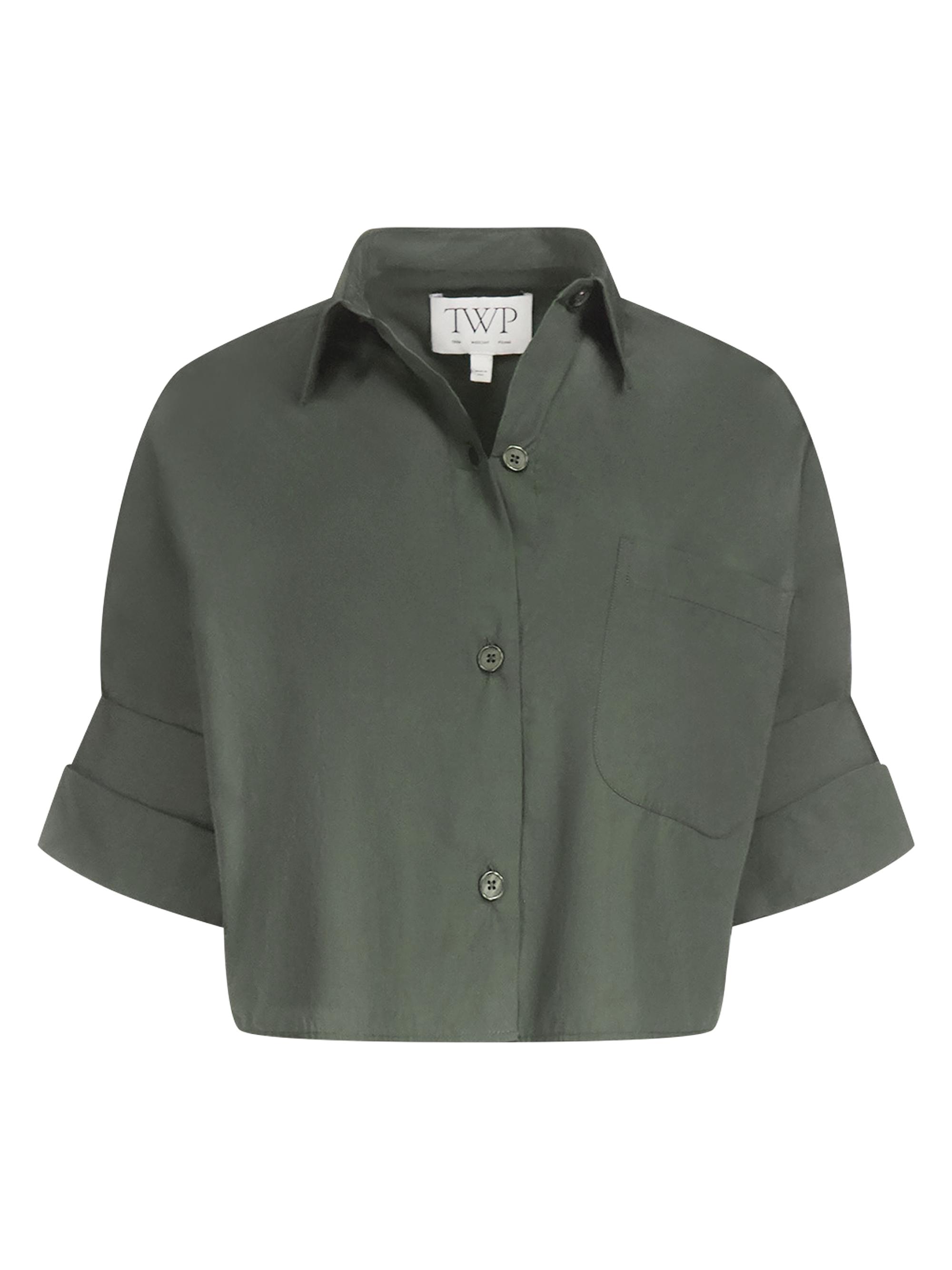TWP Women's Next Ex Cotton Shirt - Rosin - Women's Clothing