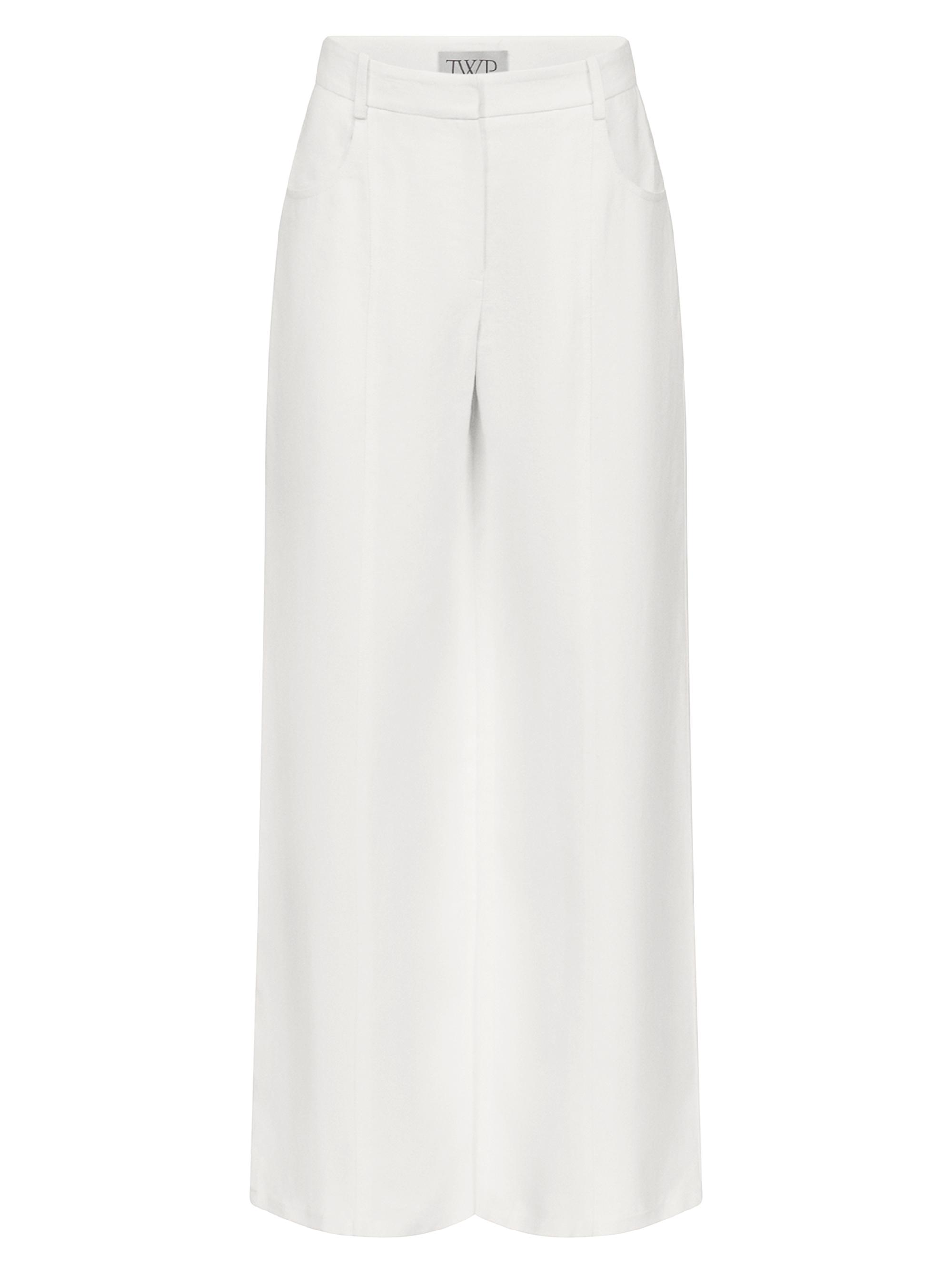 TWP Women's Demie Linen Pants - | Thumbnail 8