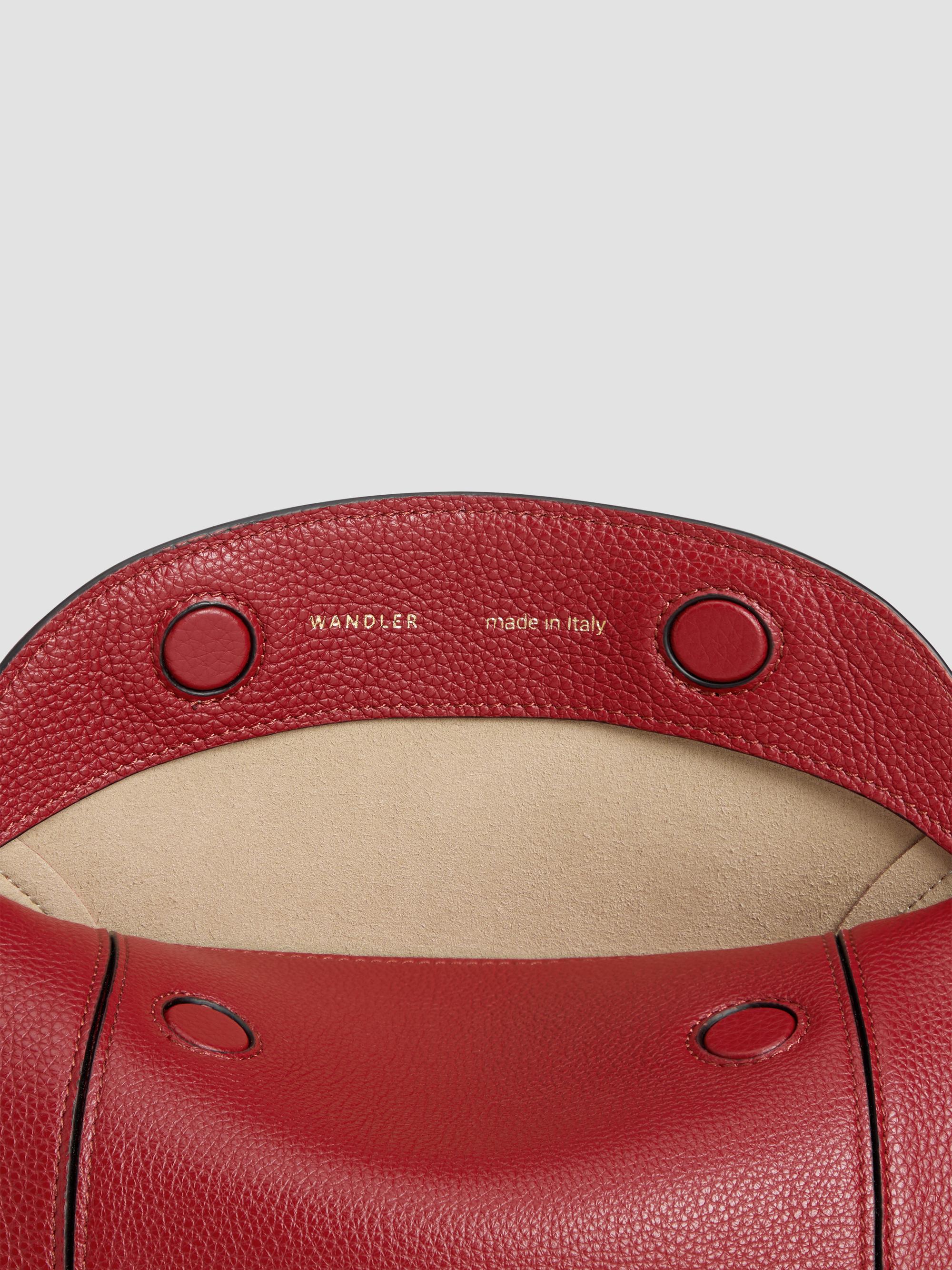 Wandler Women's Penelope Slouch Leather Shoulder Bag - Scarlet Crust | Thumbnail 3