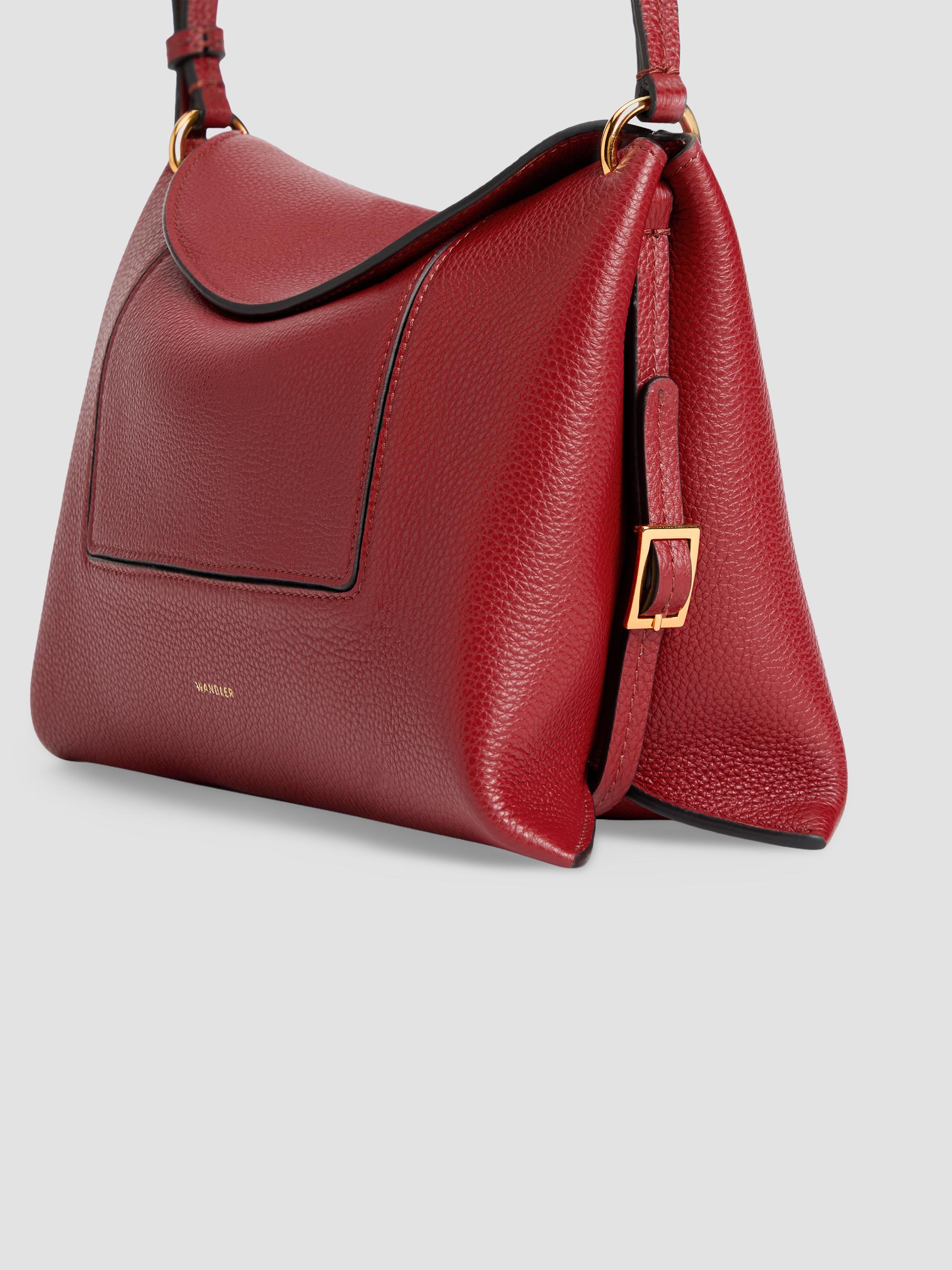 Wandler Women's Penelope Slouch Leather Shoulder Bag - Scarlet Crust | Thumbnail 4