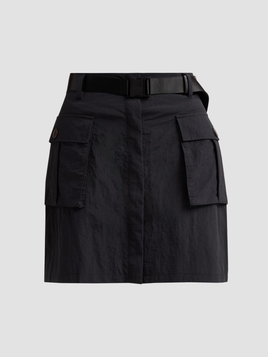 saki L'AGENCE Norene Windbreaker Miniskirt | Saks Fifth Avenue
