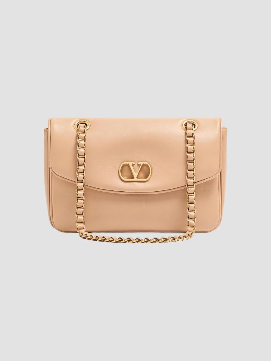 Valentino Garavani Djuna Shoulder Bag in Nappa Leather | Saks