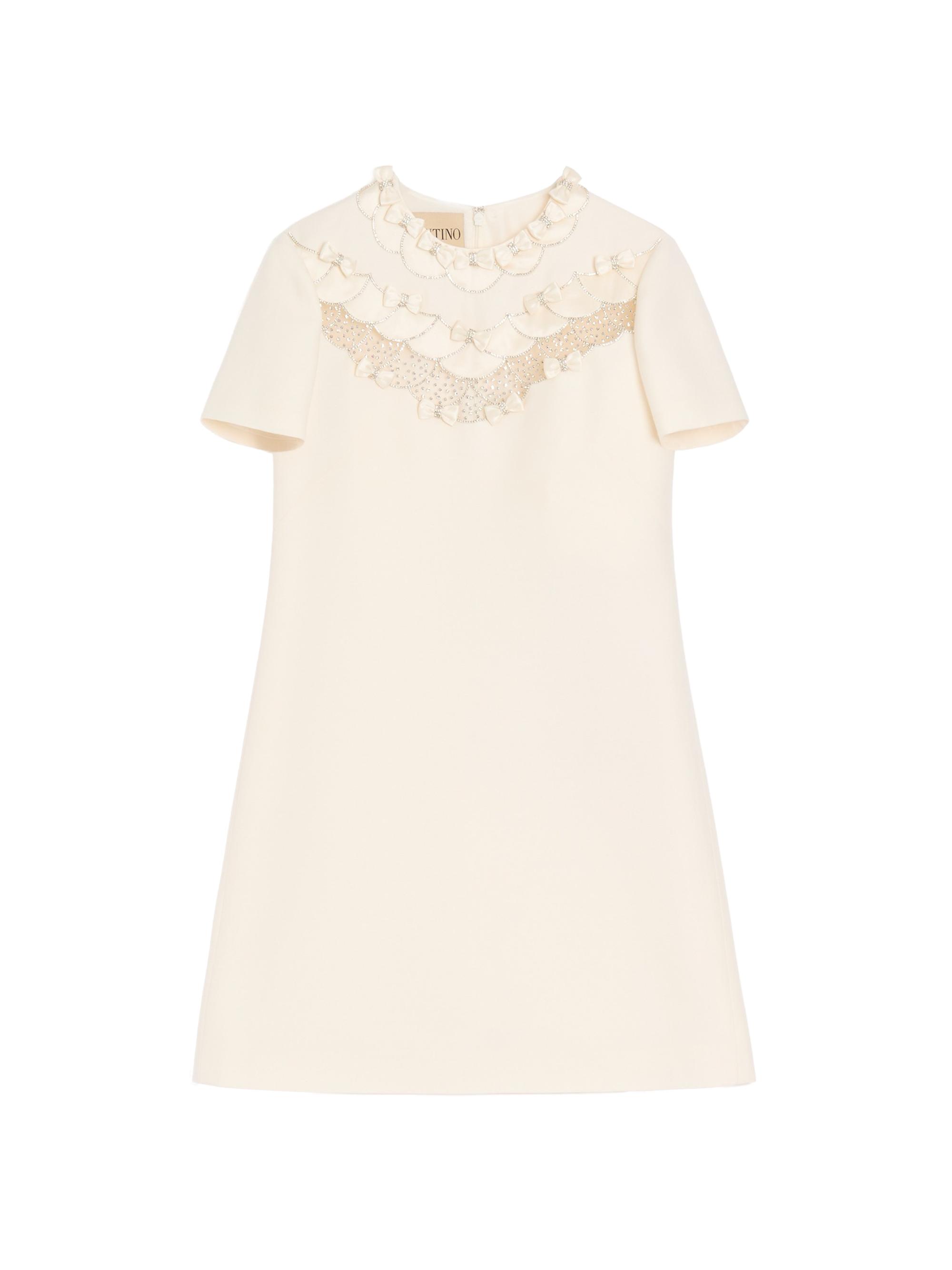 Valentino Garavani Women's Embroidered Crepe Couture Short Dress -
