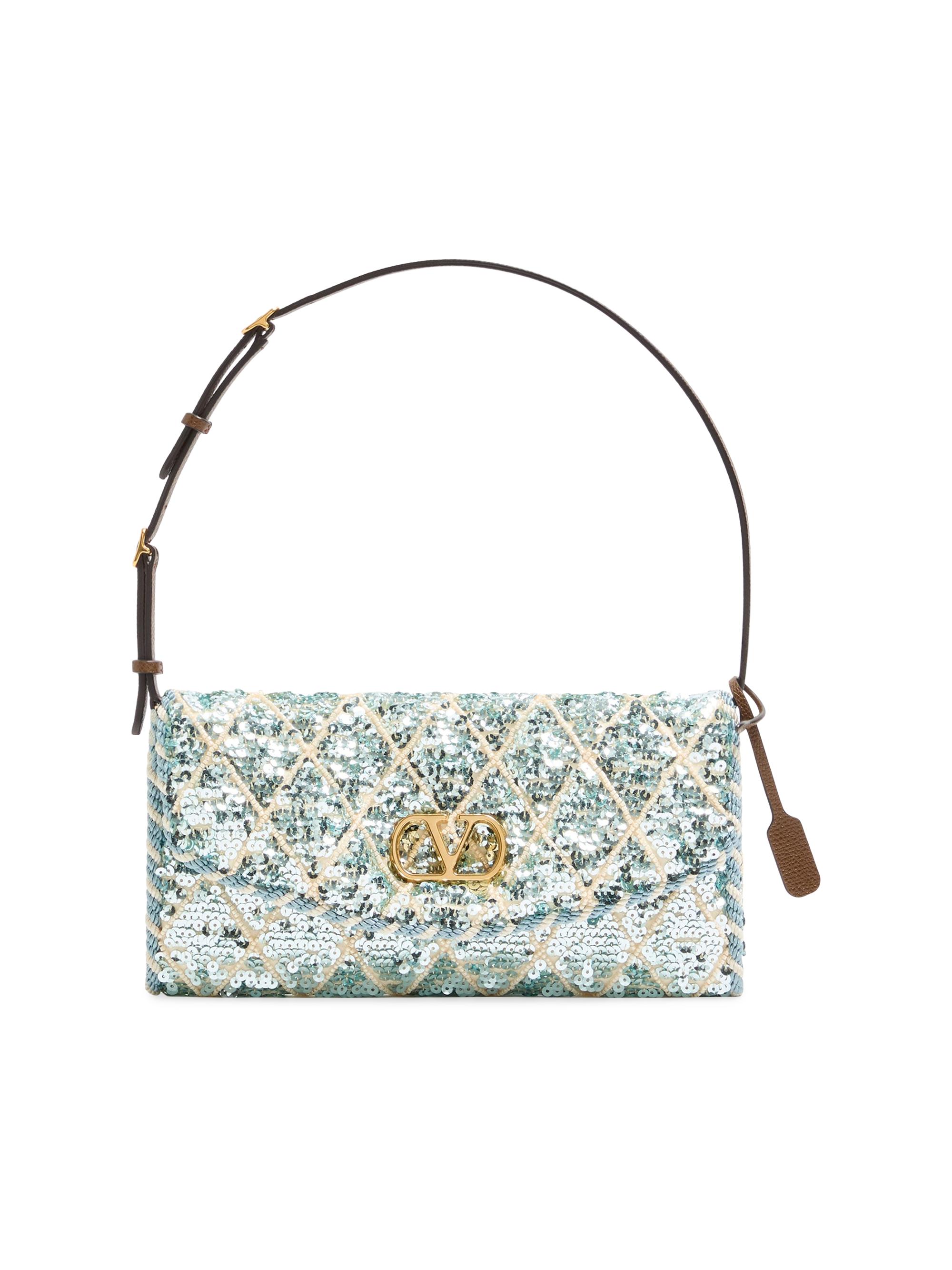 Valentino Garavani Women's Devain  Shoulder Bag - Sky Blue