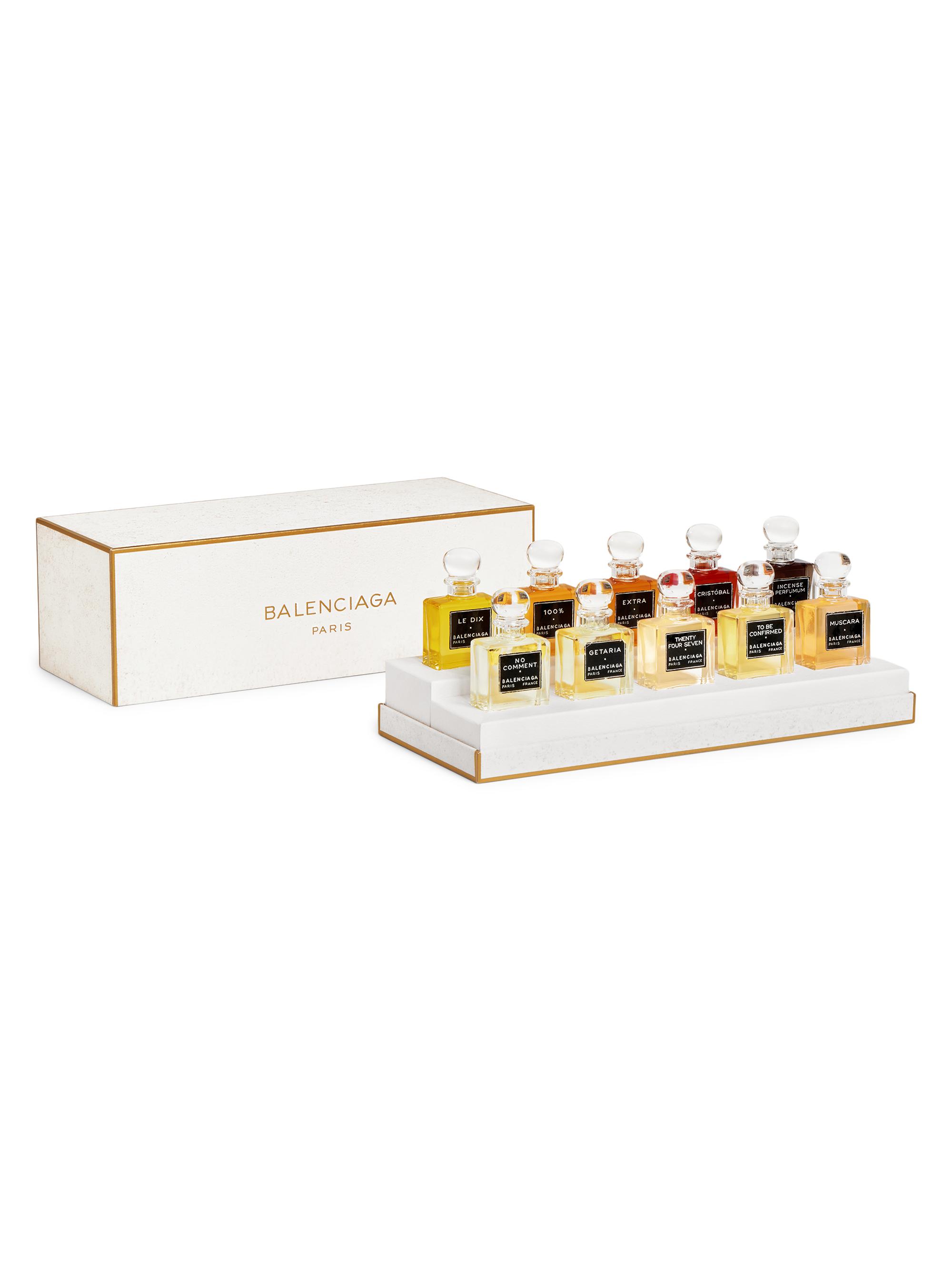 Balenciaga Le Dix 10-Piece Miniature Parfum Set | Saks Fifth Avenue