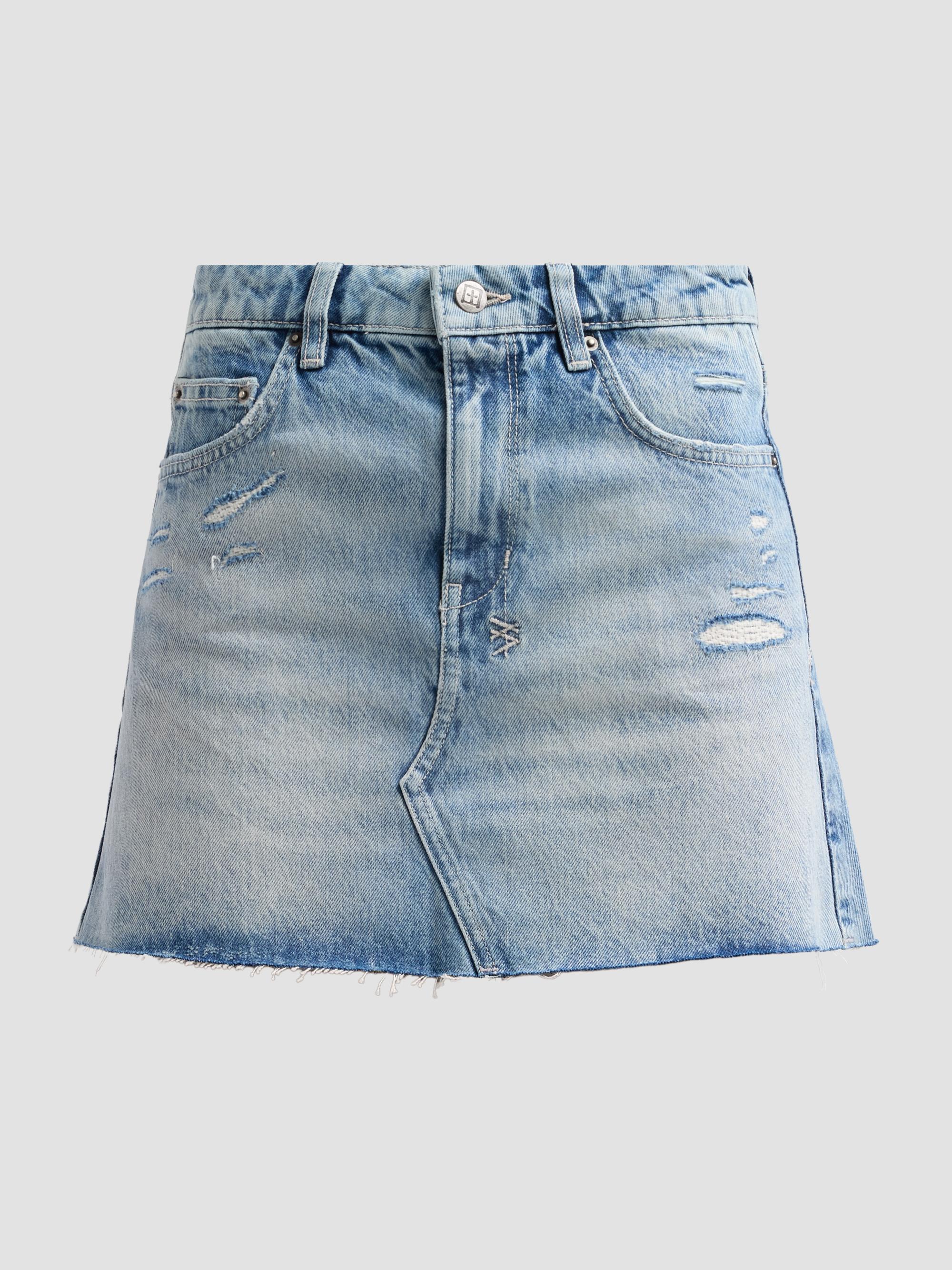 Ksubi Women's Higher Than Heaven Manhattan Denim Mini Skirt - Denim