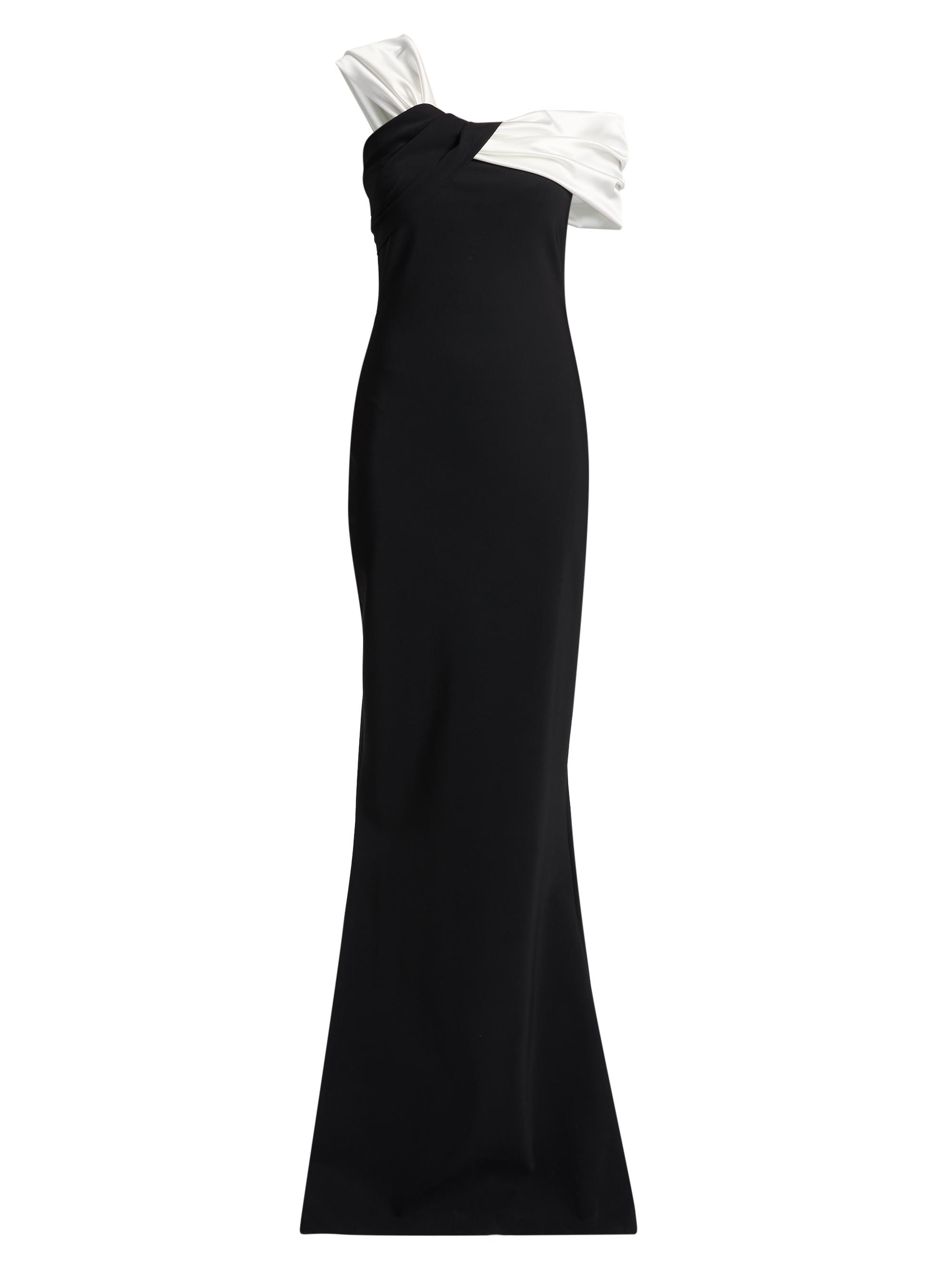 Chiara Boni La Petite Robe Women's Vezia Off-The-Shoulder Gown - Black White