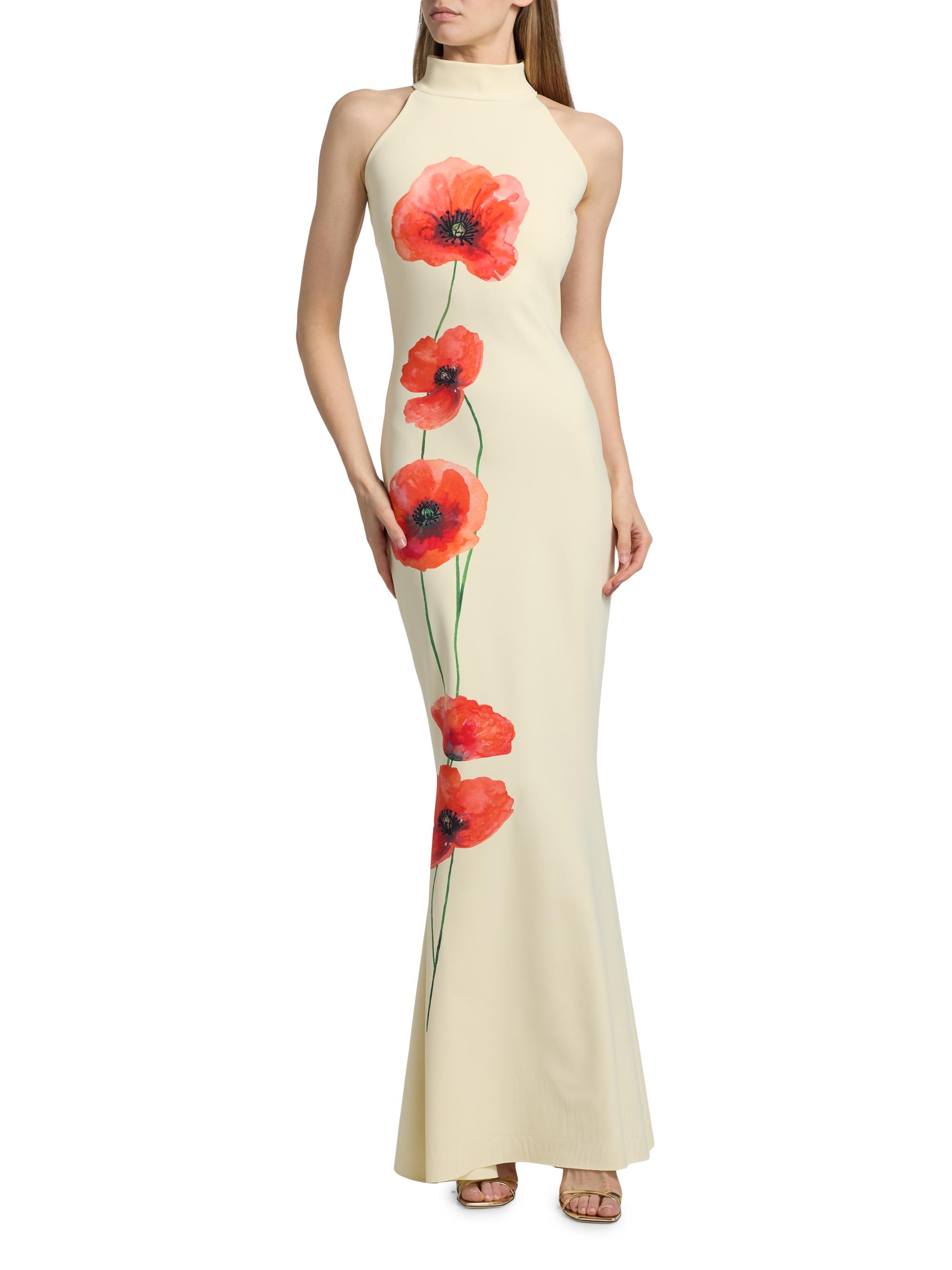 Chiara Boni La Petite Robe Women's Gudrum Peony Trumpet Gown - Poppie | Thumbnail 2
