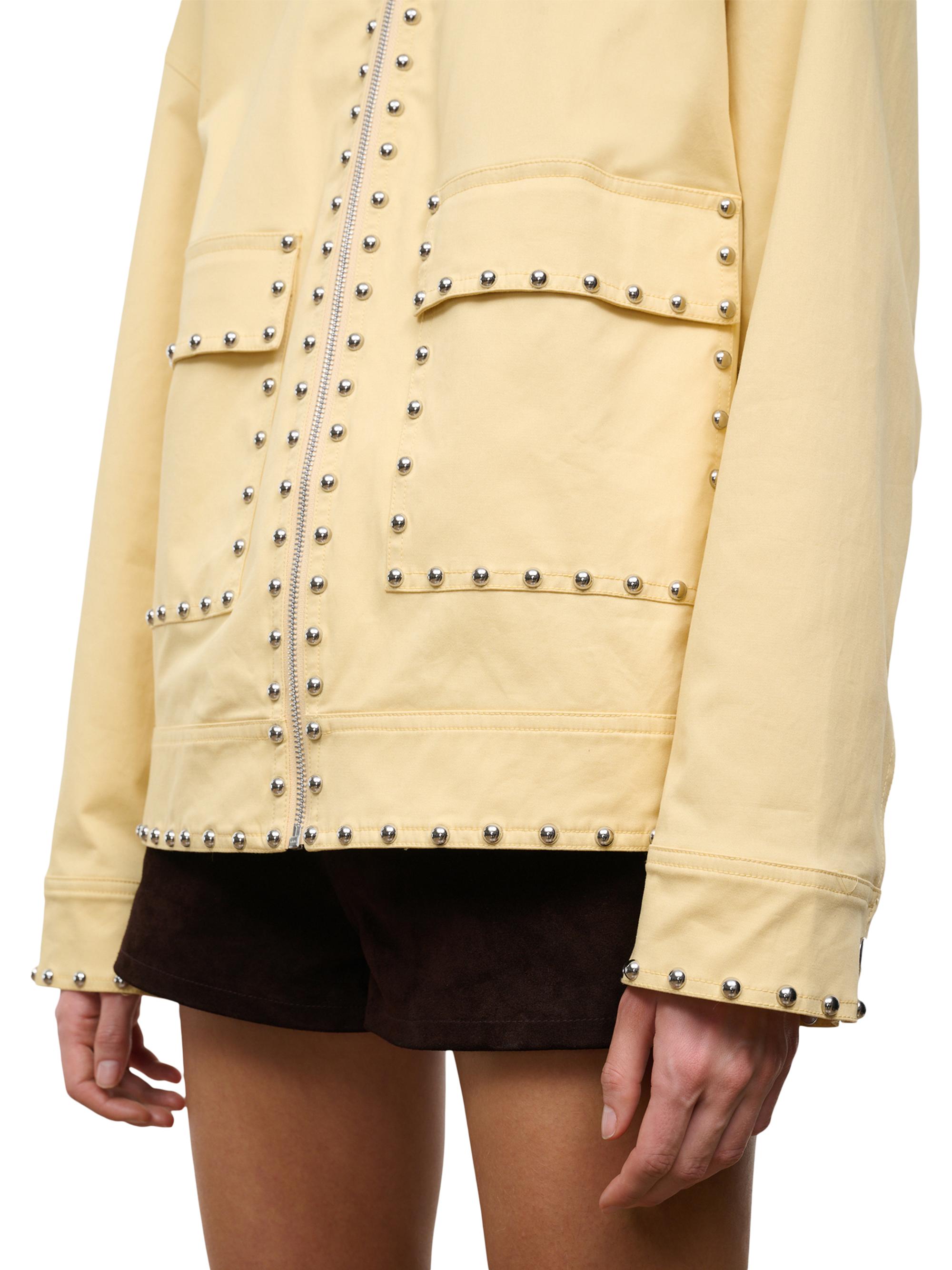 Staud Clarke Studded Jacket | Saks Fifth Avenue