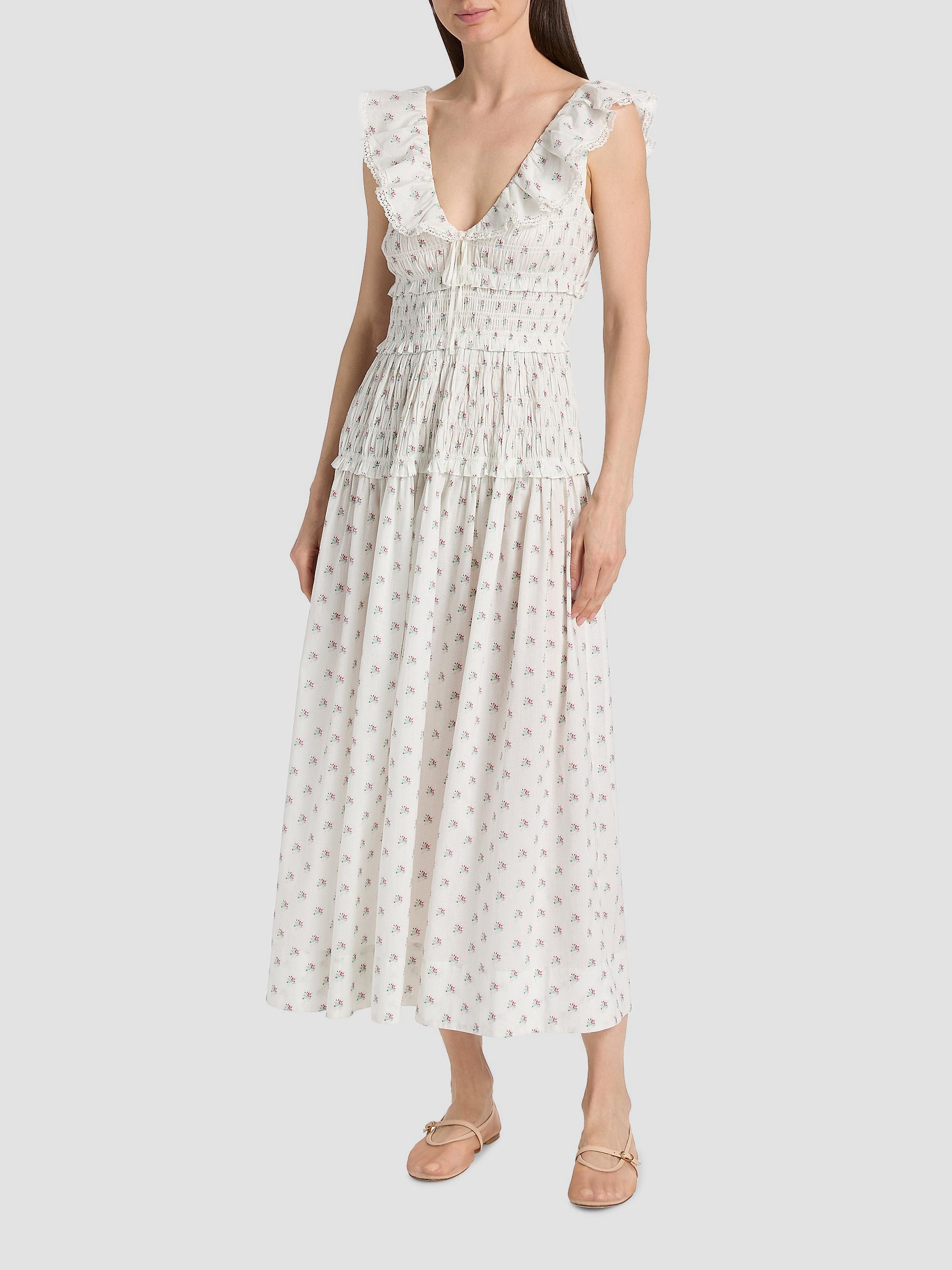 empire waist cotton a-line mini dress in sand Chloie Linen VM: Bridesmaid Brown Prio Princess Polly Women's Lukea adding a touch of Variant:Ivory size 12