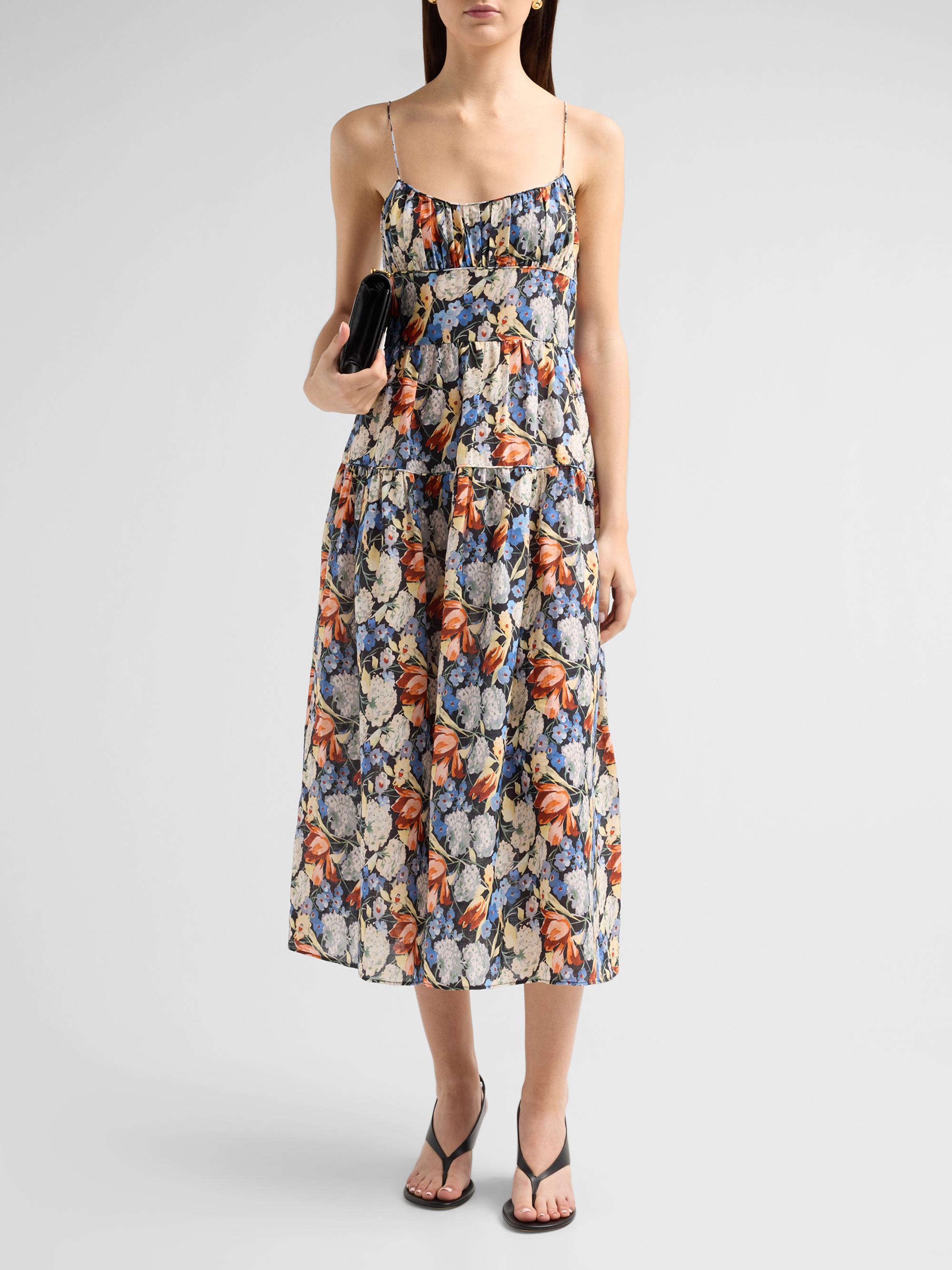 quintessa flower midi dress As Seen On // @emilisindlev wears the Quintessa Flower Midi Dress. Shop her  look via the link in bio. #AjeWorld #Element24