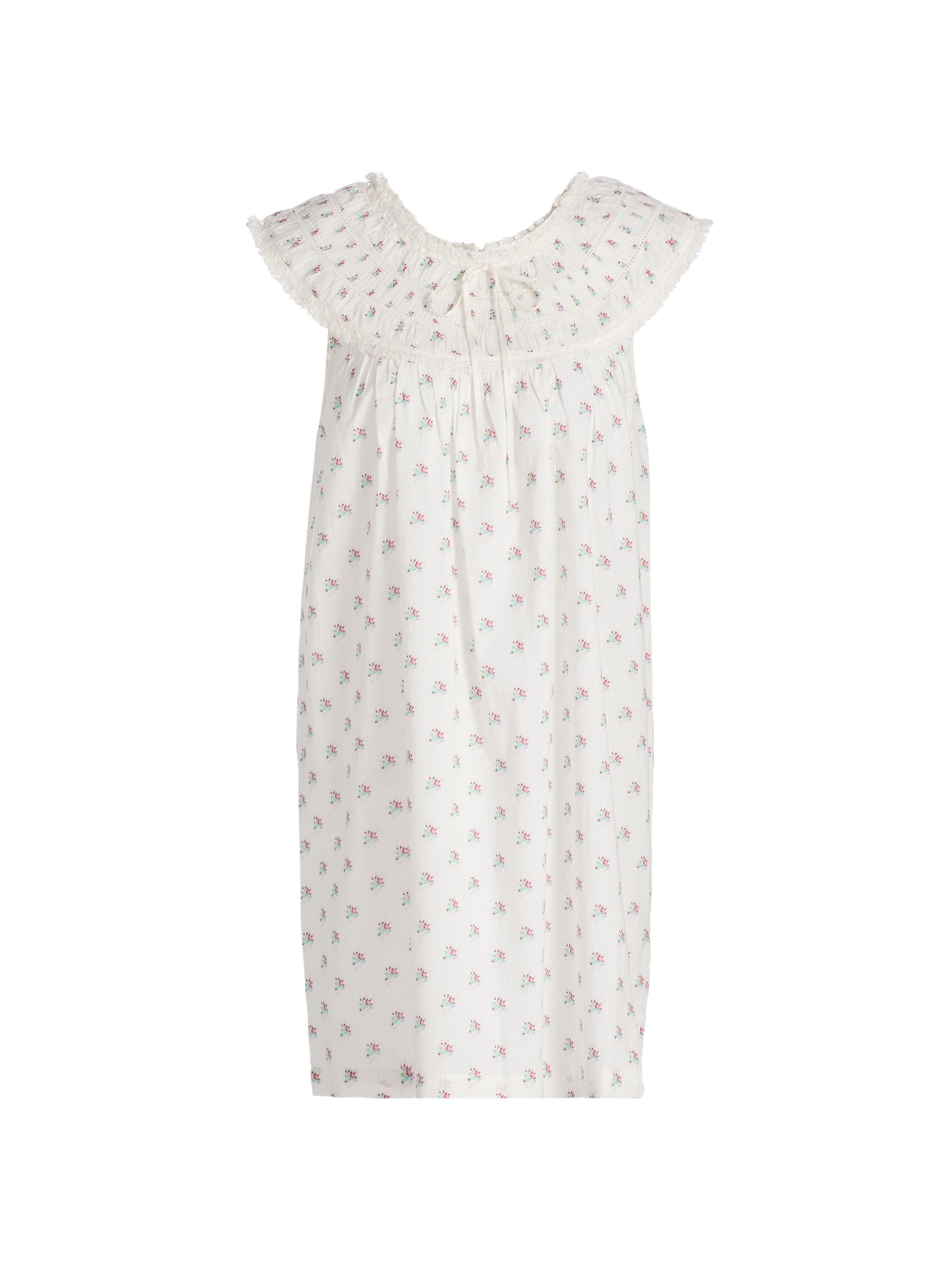 DÔEN Women's Verity Cotton Minidress - Petit Posy Calico